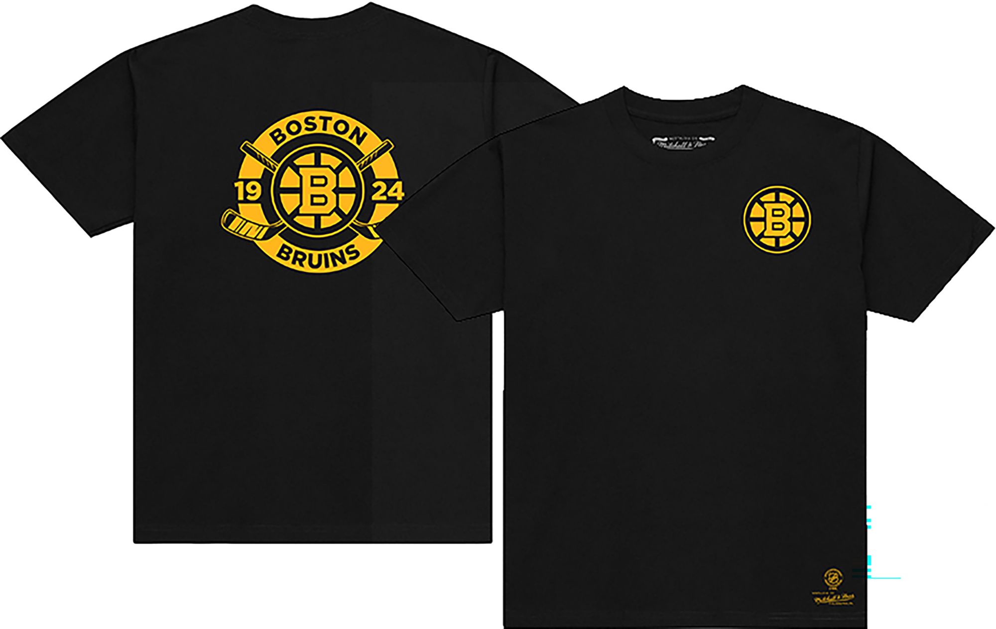 Mitchell & Ness Men's Boston Bruins Black Shirt
