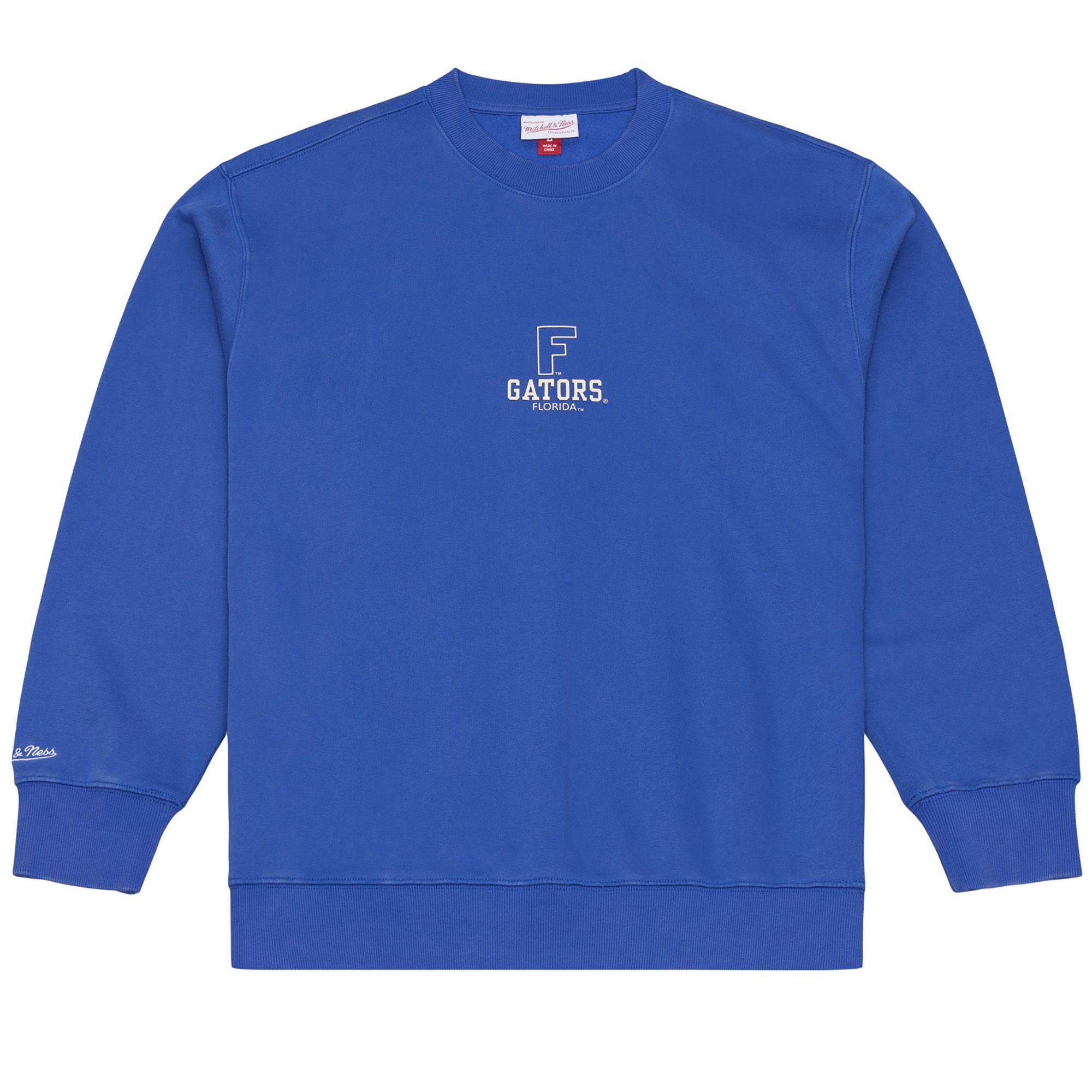 Mitchell &amp; Ness Men's Florida Gators Royal Essential Crewneck Sweatshirt