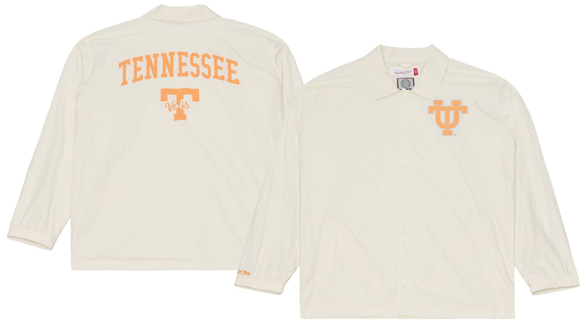 Mitchell &amp; Ness Men's Tennessee Volunteers Coaches Jacket
