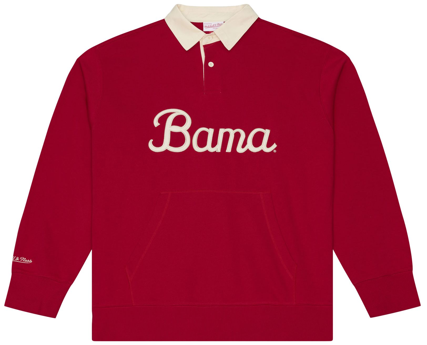 Mitchell &amp; Ness Men's Alabama Crimson Tide Retro Long Sleeve Polo