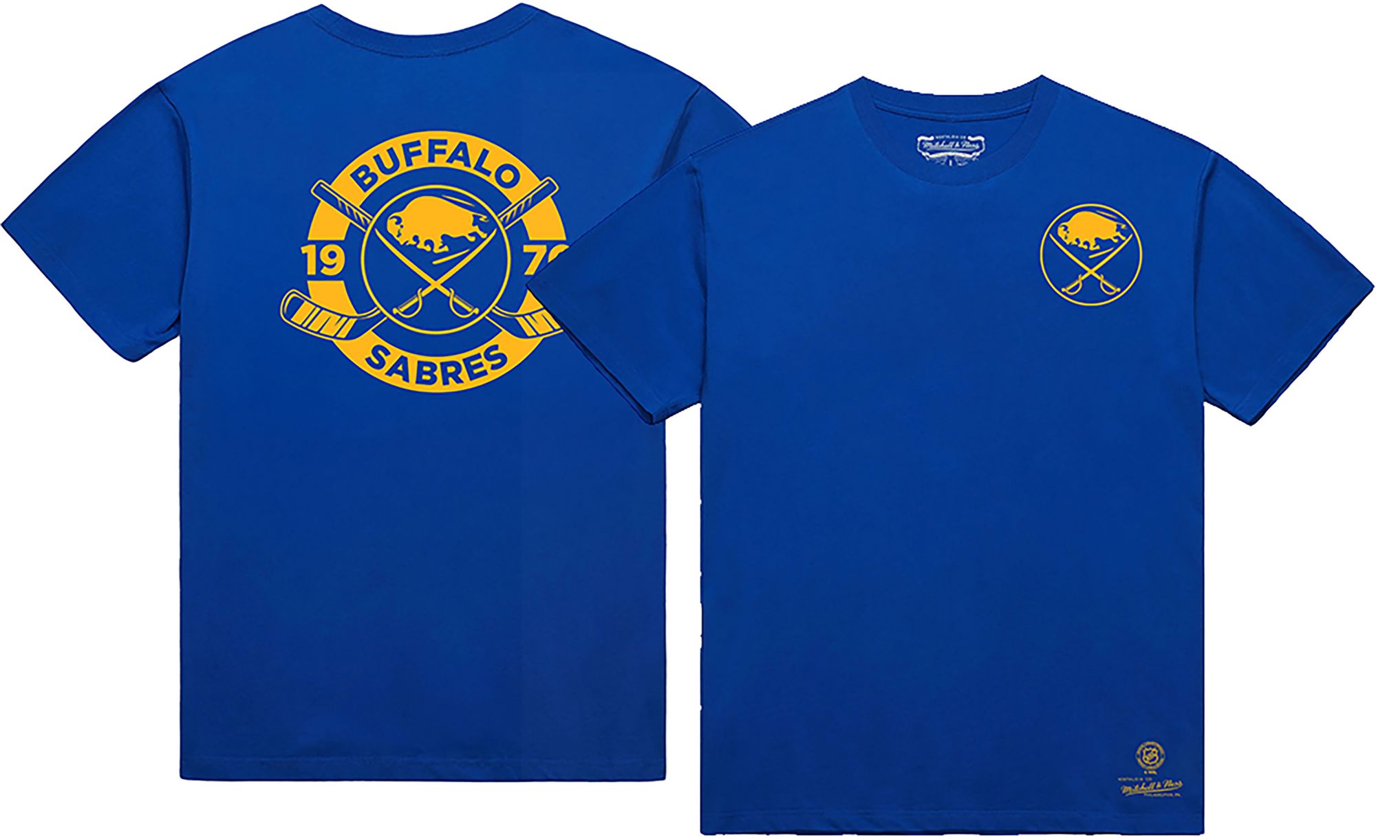 Mitchell & Ness Men's Buffalo Sabres Blue Shirt