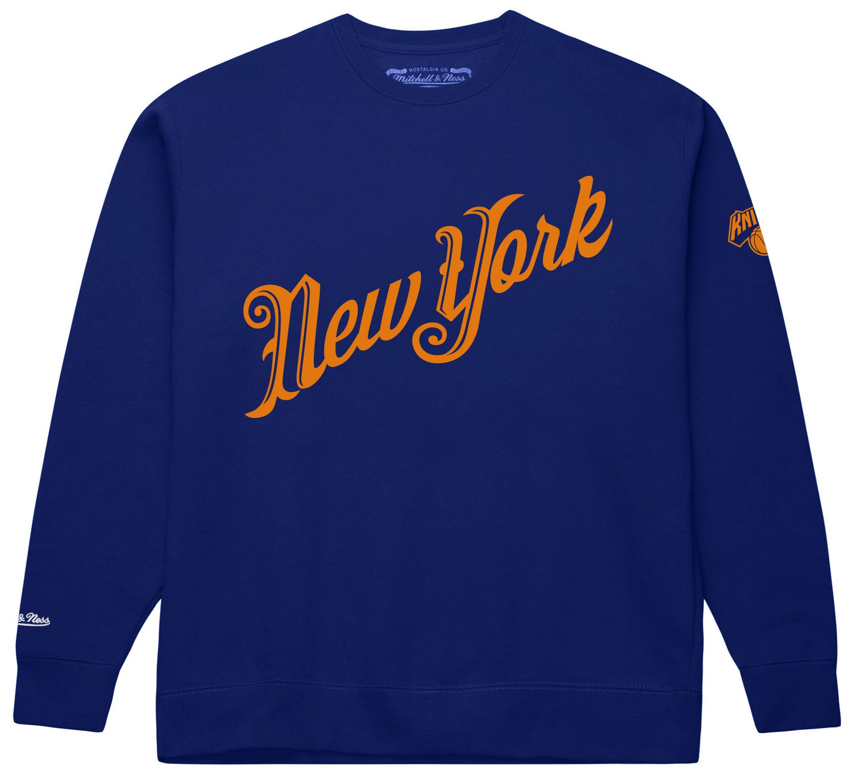 Mitchell & Ness Men's New York Knicks Christmas Day Crewneck Sweatshirt