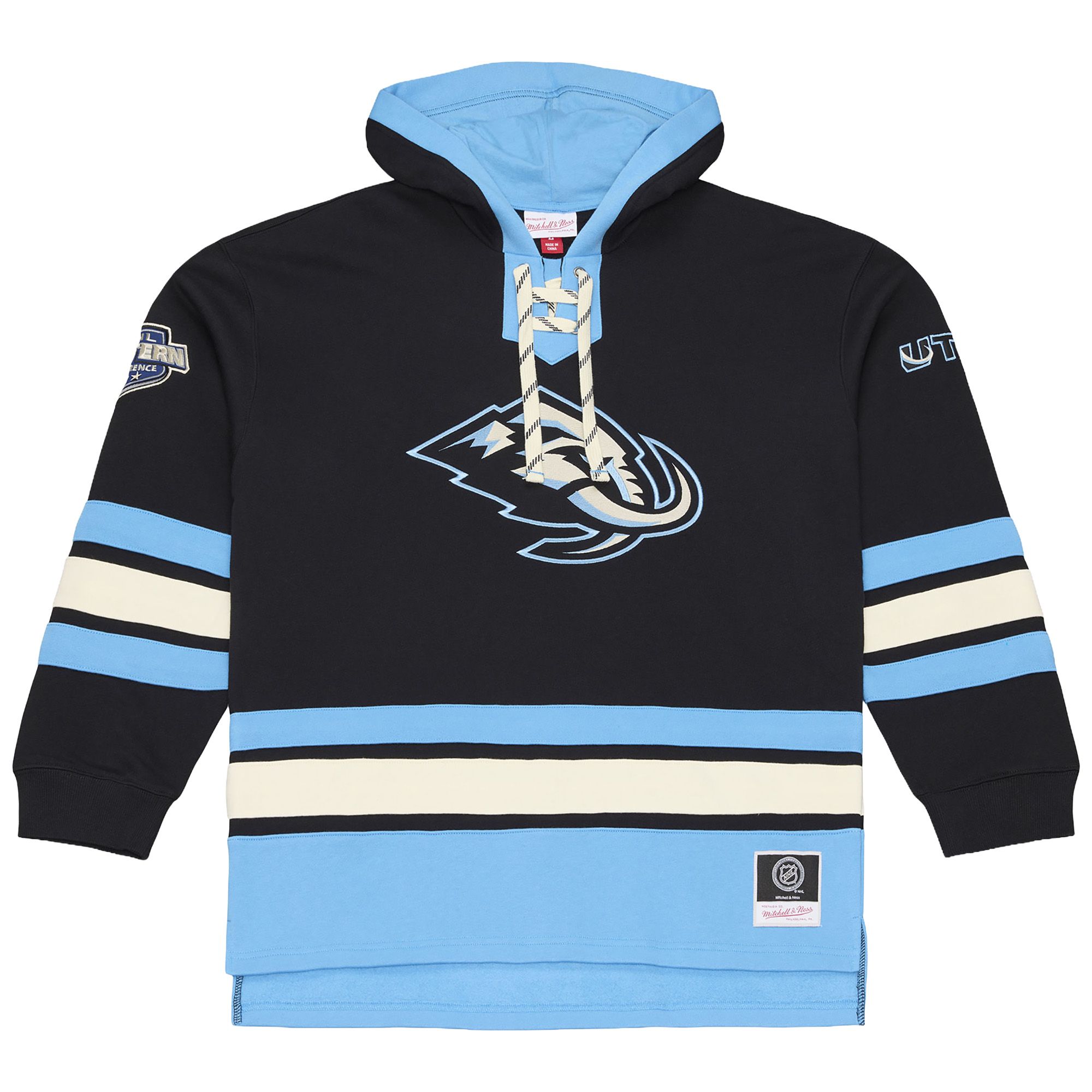 Mitchell &amp; Ness Men's Utah Mammoth Lace Up Hoodie
