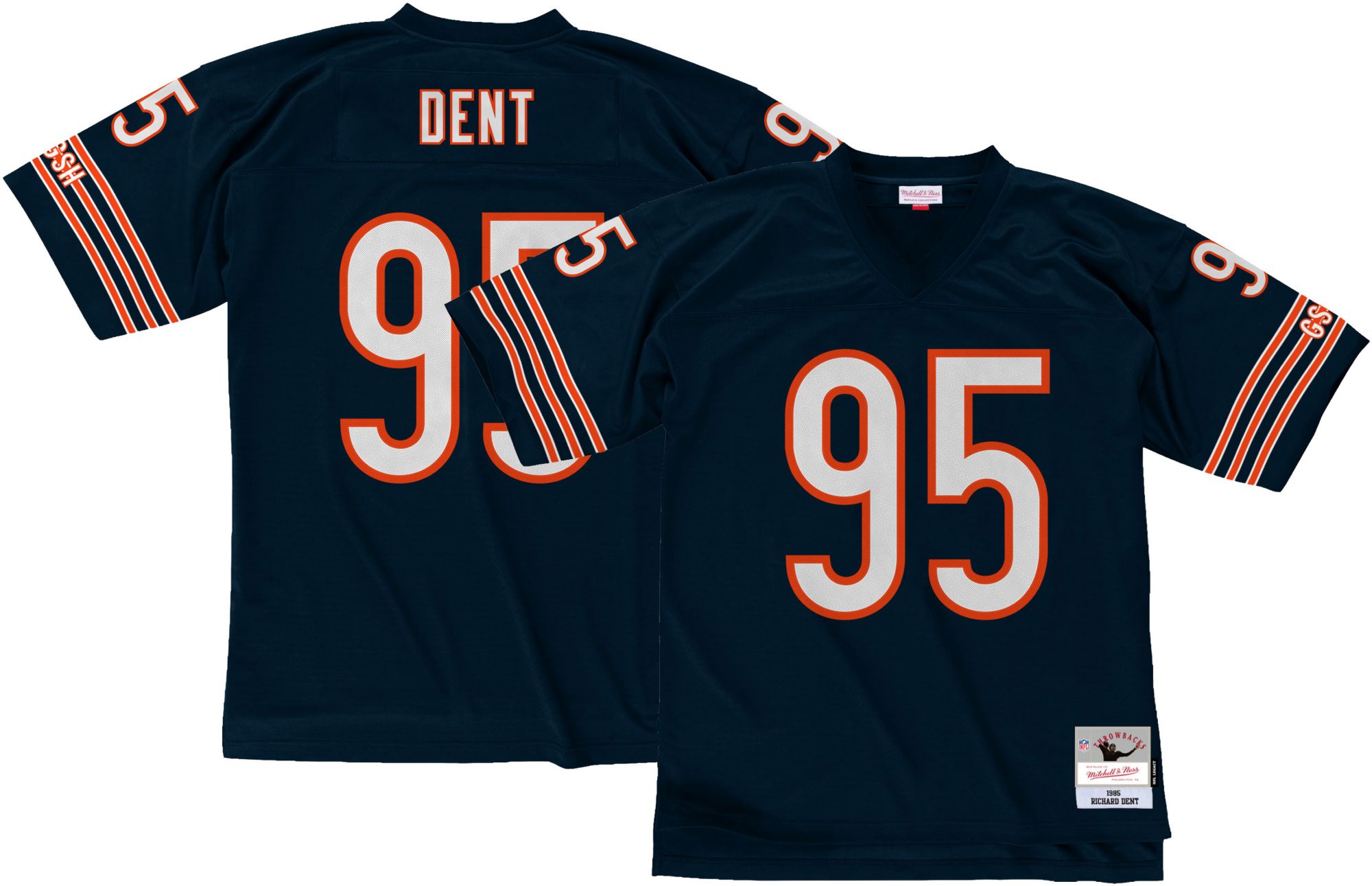 Mitchell & Ness Men's Chicago Bears Navy Richard Dent #95 Jersey