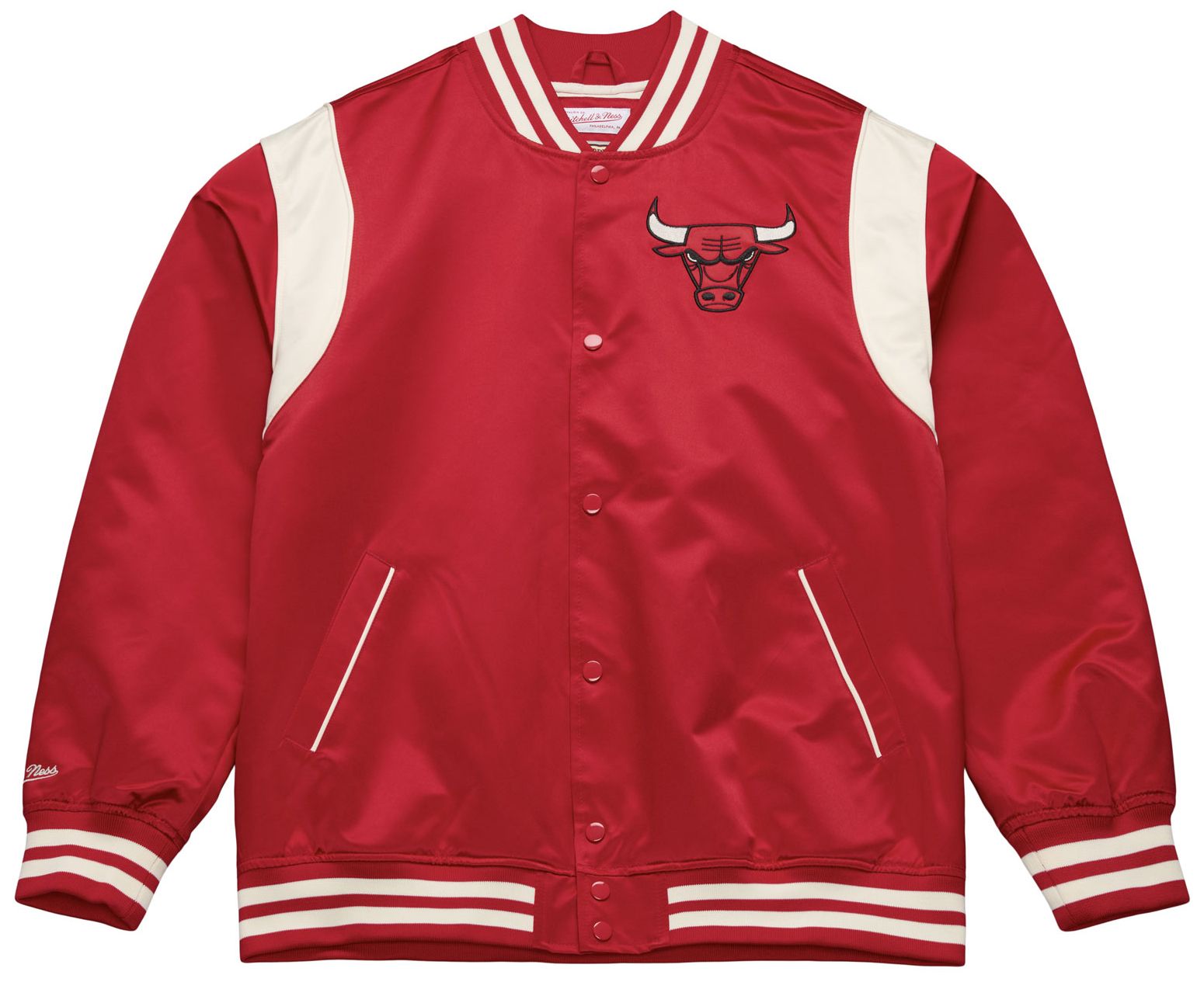 Mitchell &amp; Ness Men's Chicago Bulls Retro Satin Jacket