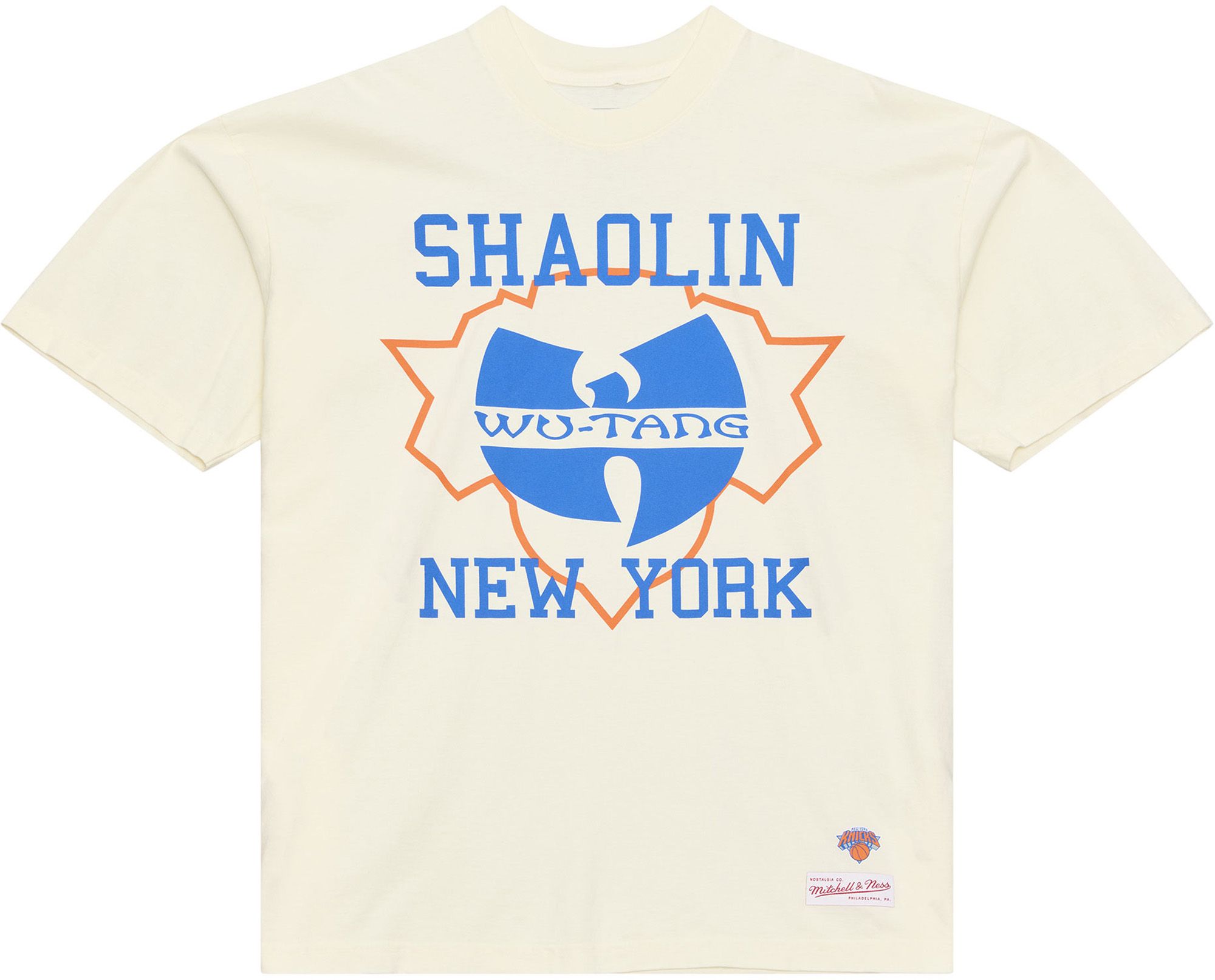 Mitchell & Ness Men's New York Knicks Wu Tang Shaolin T-Shirt
