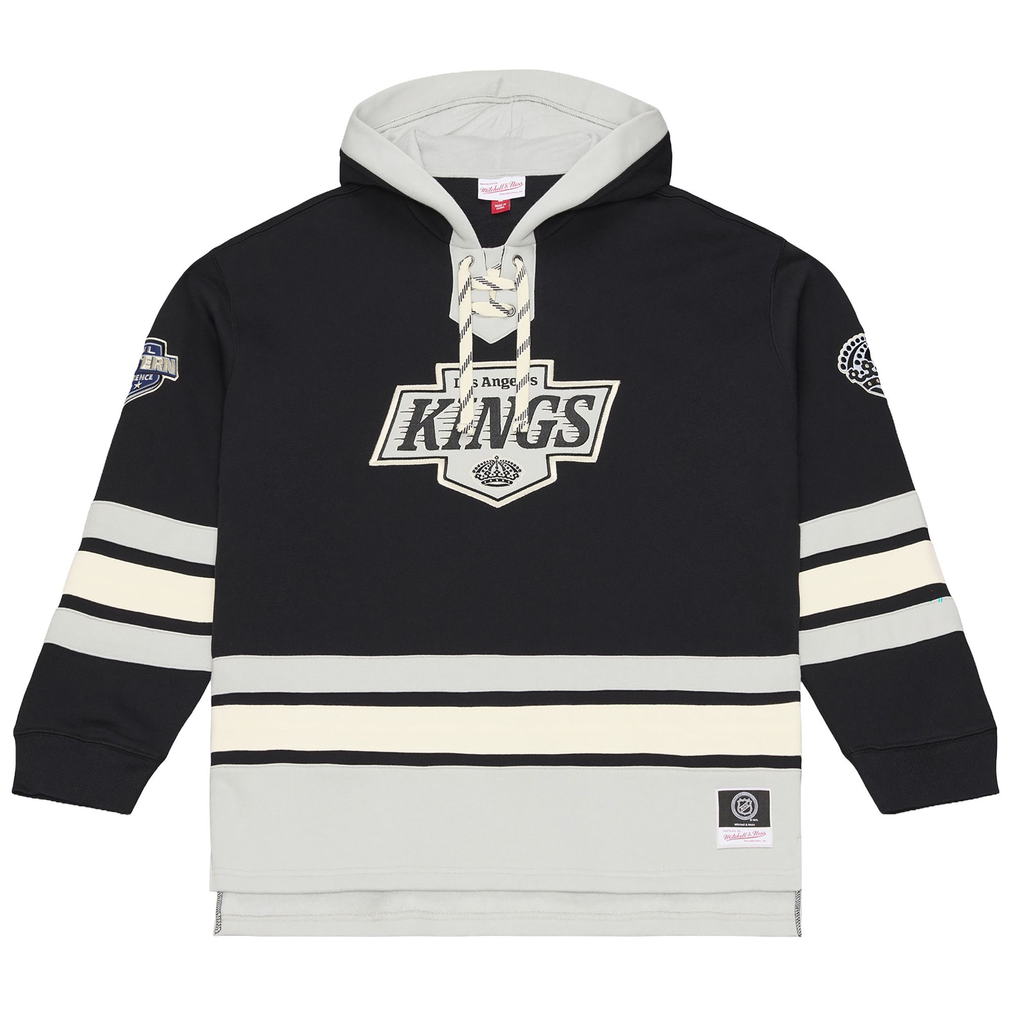 Mitchell &amp; Ness Men's Los Angeles Kings Lace Up Hoodie