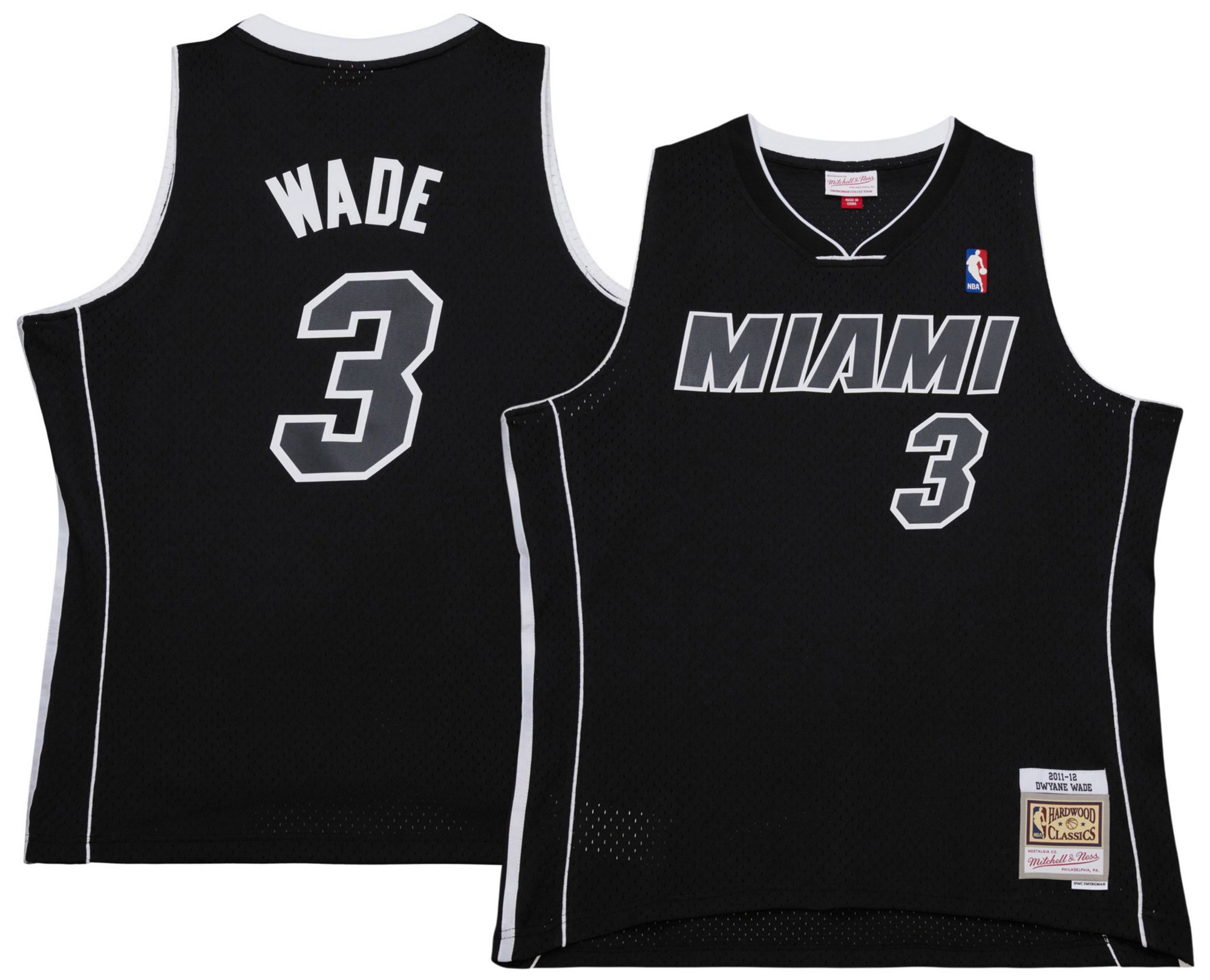 Mitchell &amp; Ness Men's Miami Heat Dwyane Wade 2011 Jersey