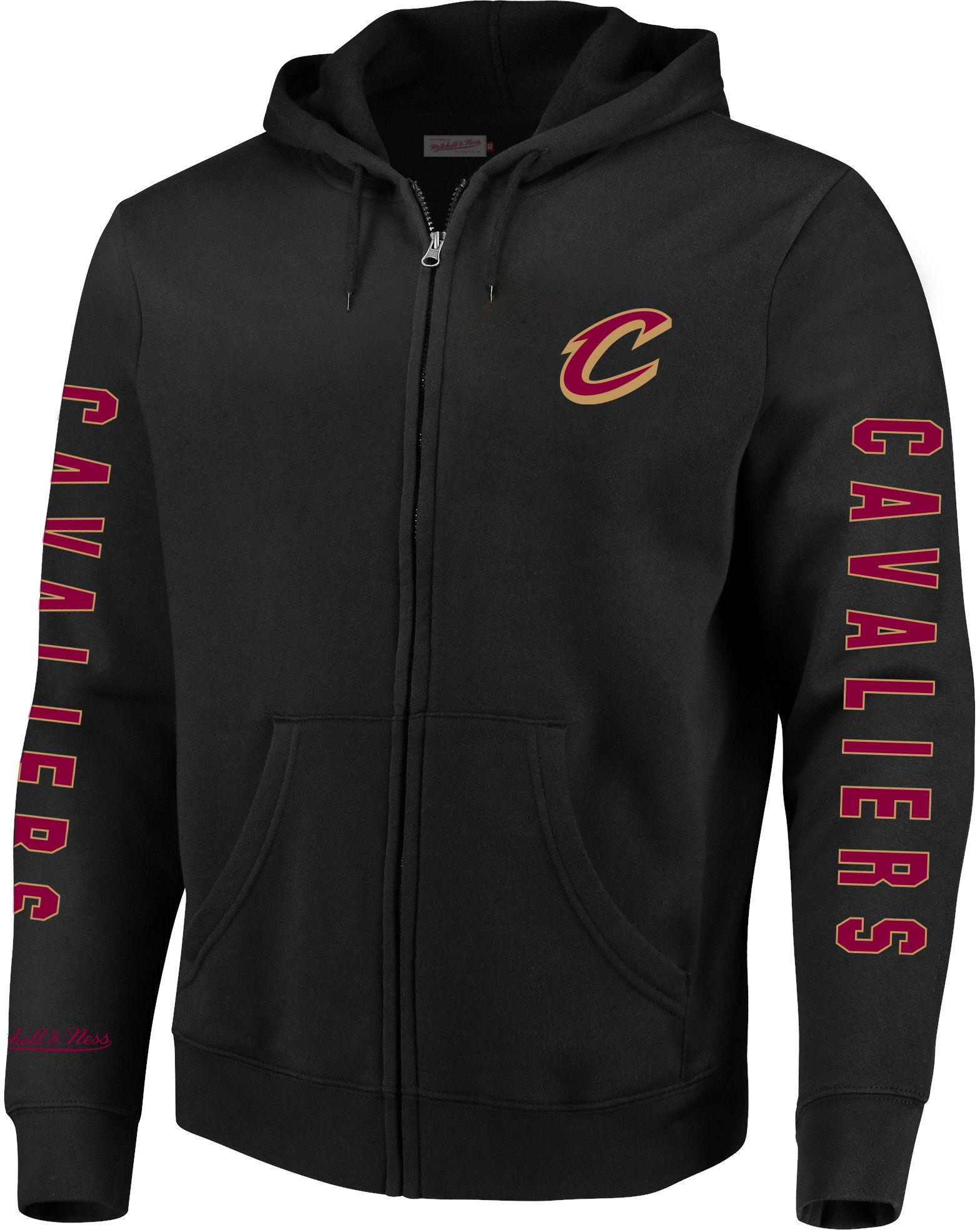 Mitchell & Ness Men's Cleveland Cavaliers Big & Tall Full-Zip Hoodie