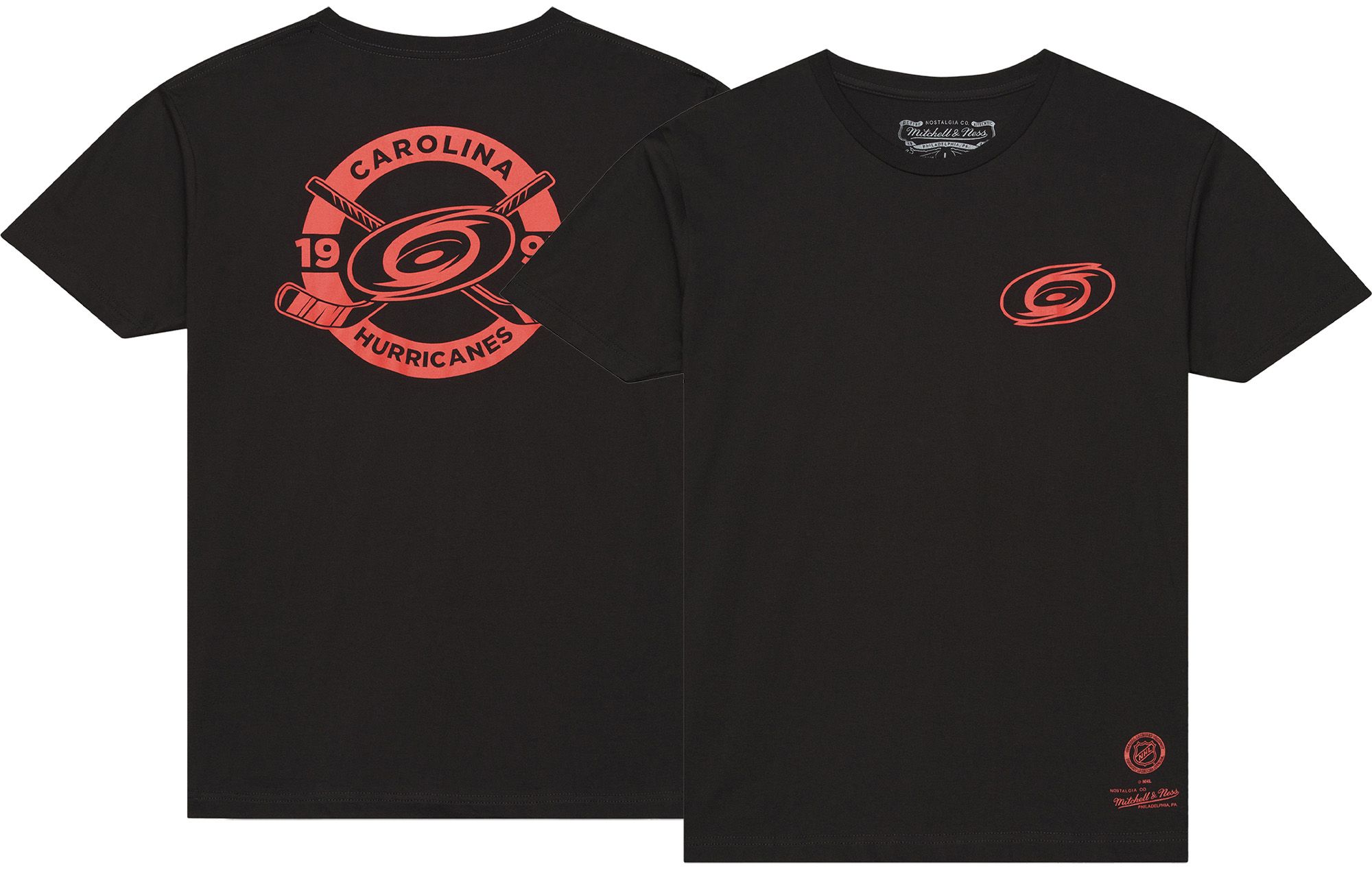 Mitchell & Ness Men's Carolina Hurricanes Black Penalty Shirt