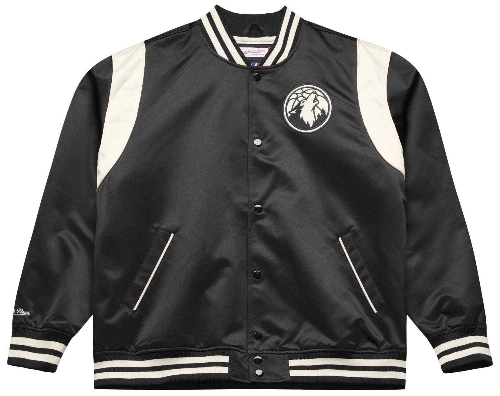 Mitchell &amp; Ness Men's Minnesota Timberwolves Retro Satin Jacket
