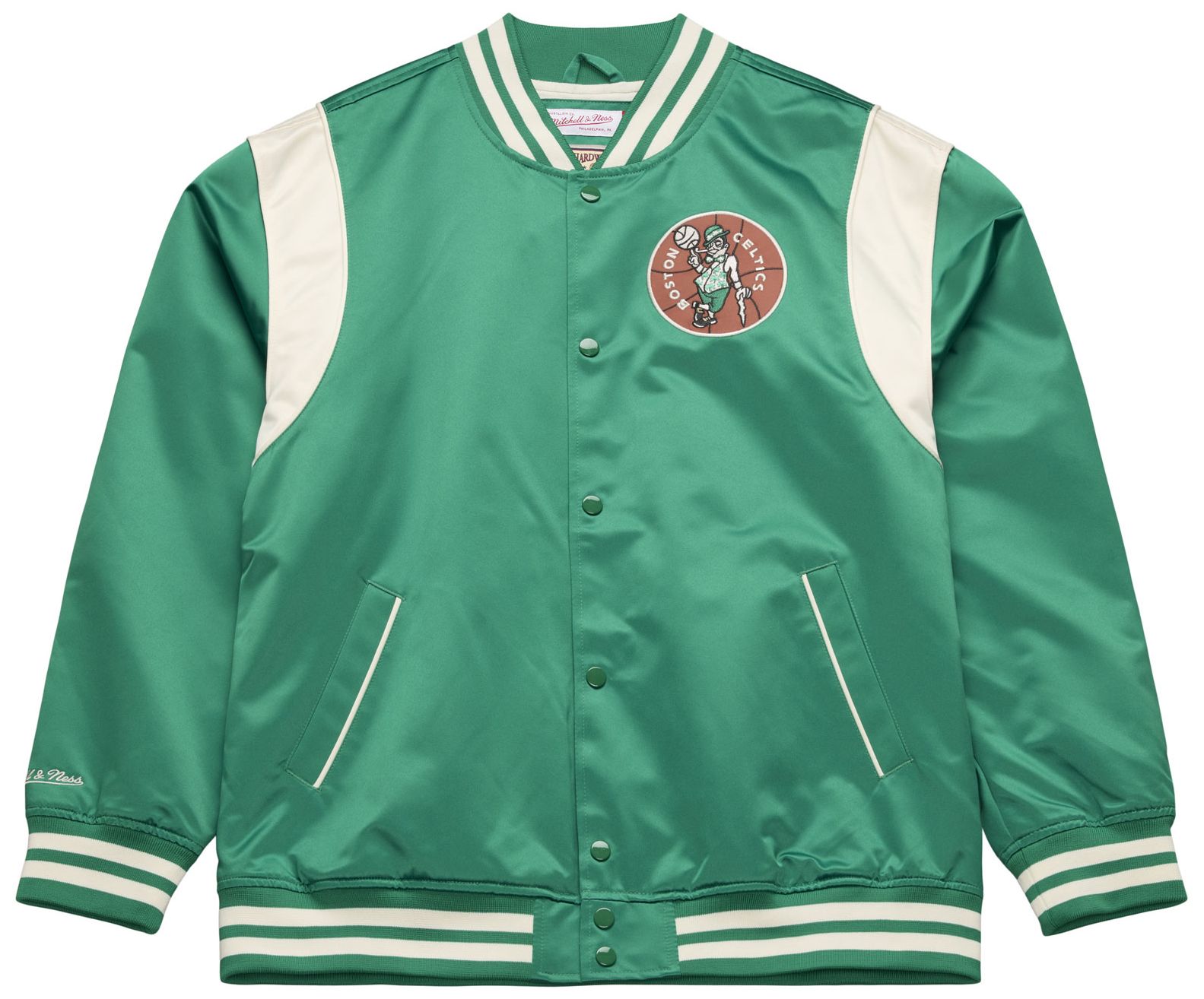 Mitchell &amp; Ness Men's Boston Celtics Retro Satin Jacket