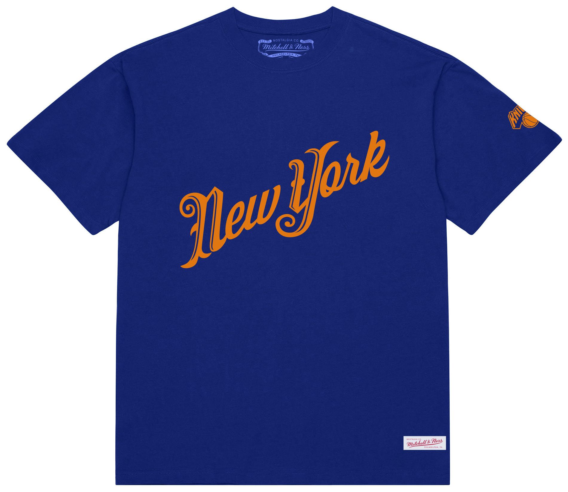 Mitchell & Ness Men's New York Knicks Christmas T-Shirt