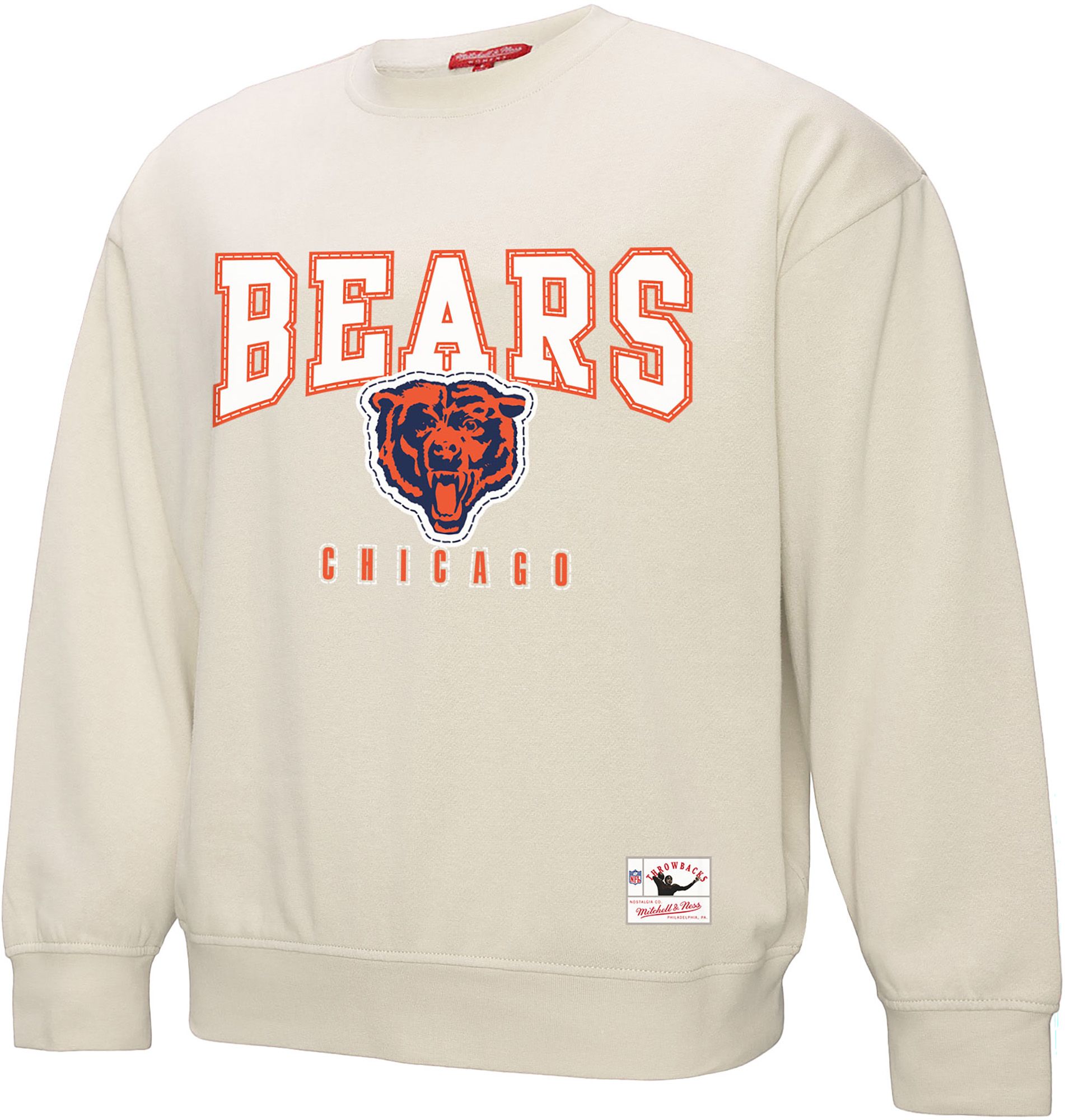 Mitchell &amp; Ness Women's Chicago Bears Fandom Crewneck Sweatshirt
