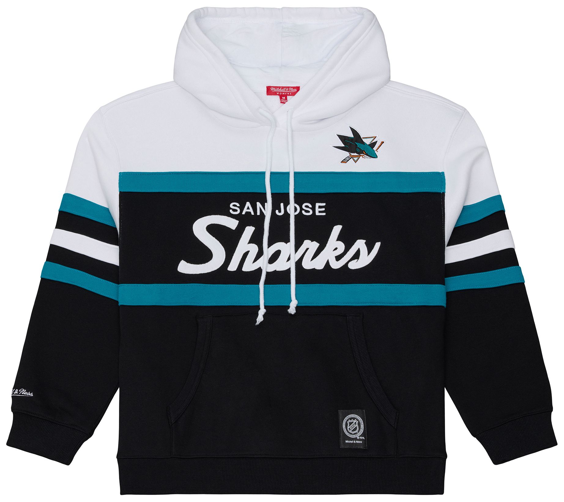Mitchell &amp; Ness Women's San Jose Sharks Head Coach Hoodie