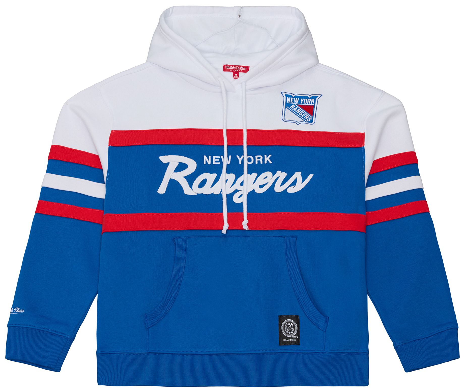 Mitchell &amp; Ness Women's New York Rangers Head Coach Hoodie