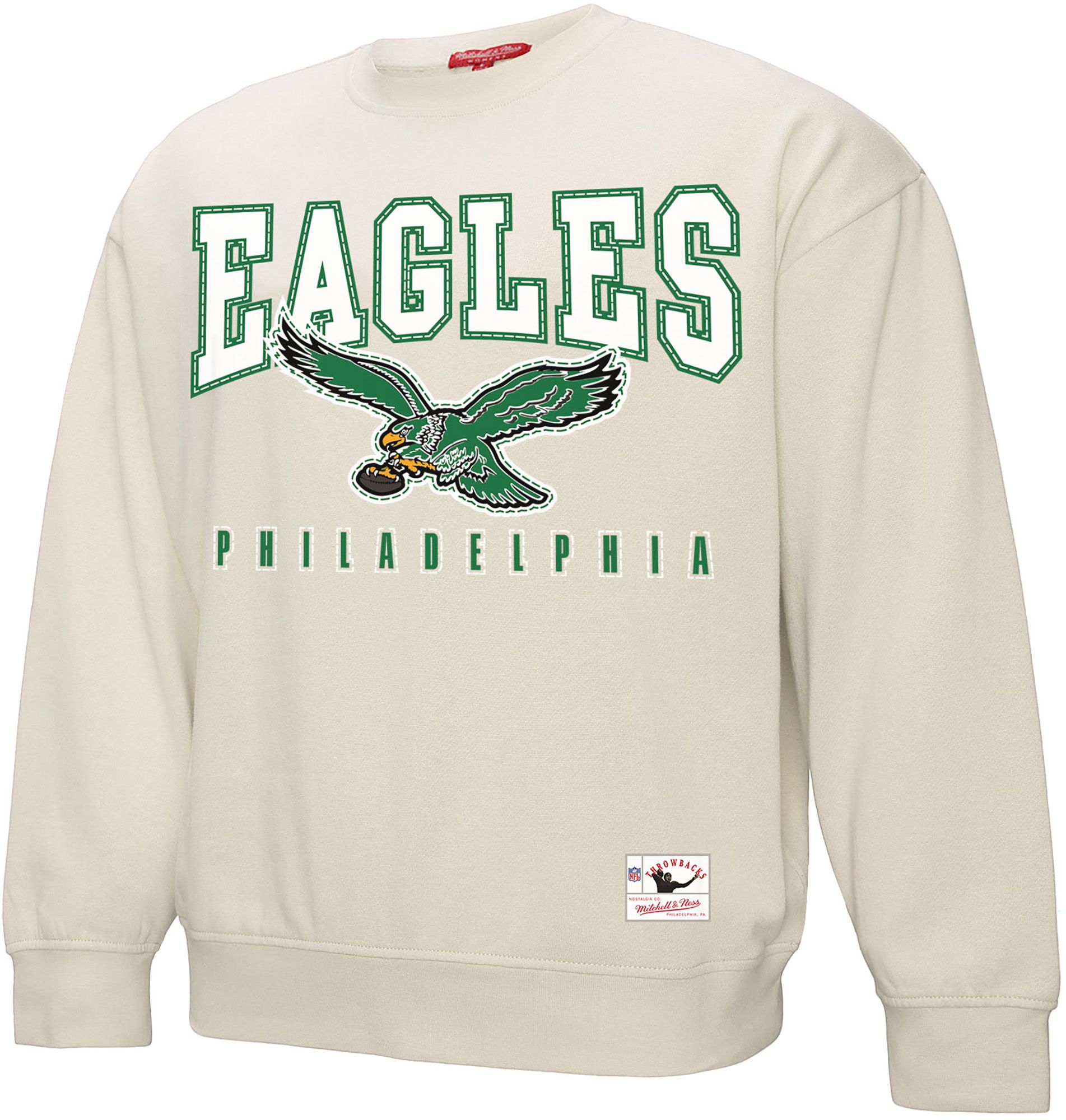 Mitchell &amp; Ness Women's Philadelphia Eagles Fandom Crewneck Sweatshirt