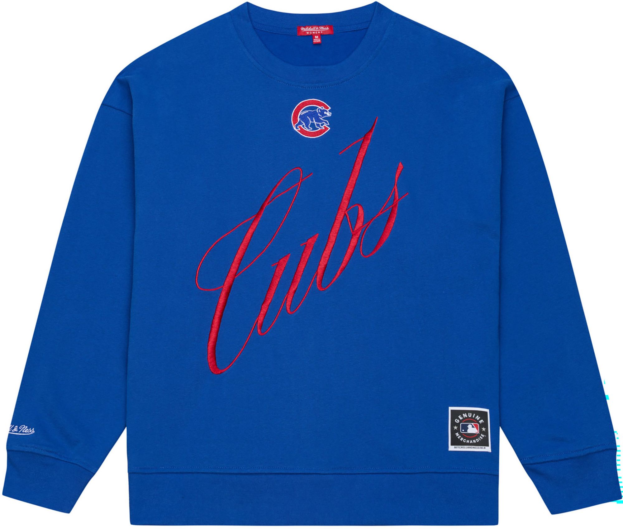 Mitchell & Ness Women's Chicago Cubs Script Crewneck Sweatshirt