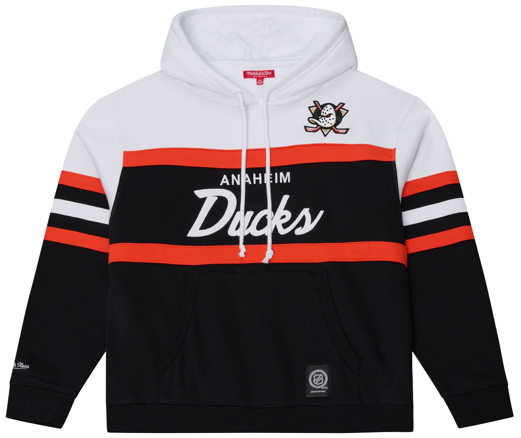 Mitchell &amp; Ness Women's Anaheim Ducks Head Coach Hoodie