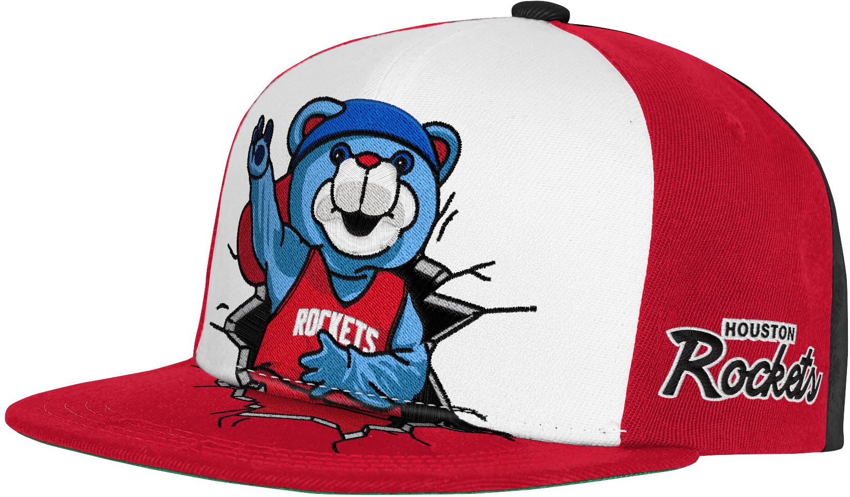 Mitchell & Ness Youth Houston Rockets Mascot Snapback Adjustable Hat