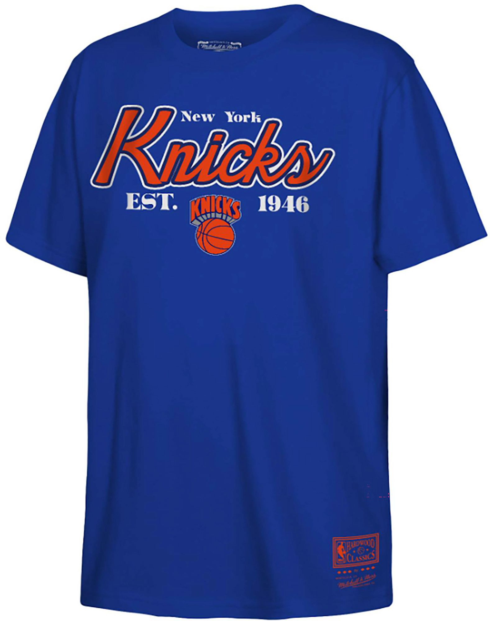 Mitchell &amp; Ness Youth New York Knicks Blue Opening Day T-Shirt