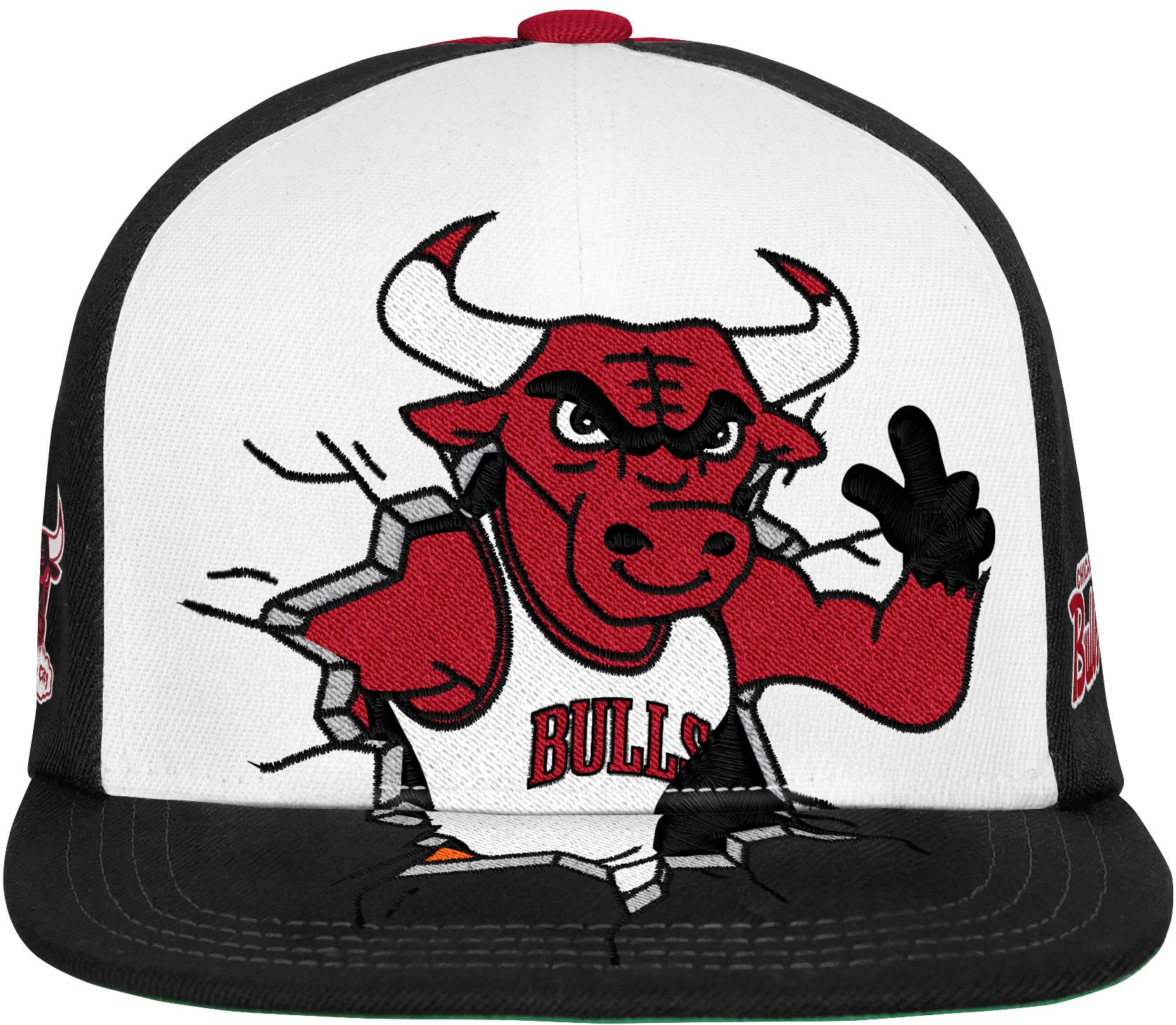 Mitchell &amp; Ness Youth Chicago Bulls Mascot Snapback Adjustable Hat