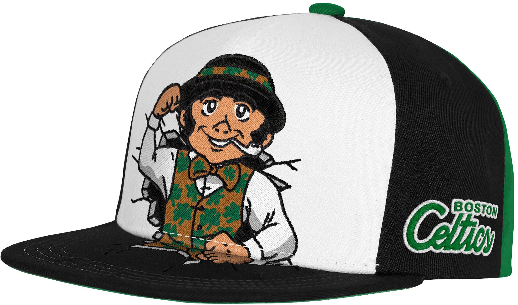 Mitchell & Ness Youth Boston Celtics Mascot Snapback Adjustable Hat