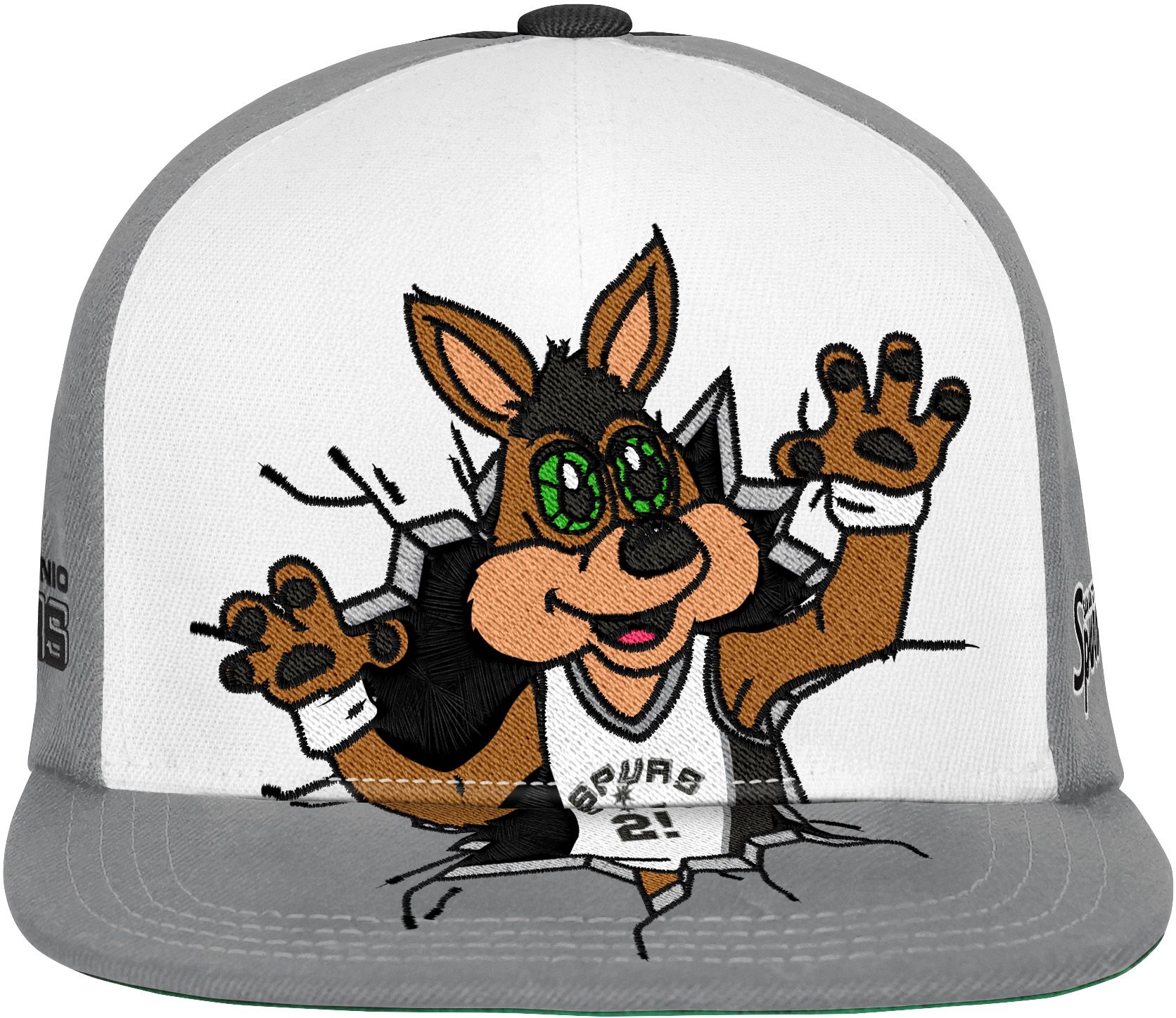 Mitchell & Ness Youth San Antonio Spurs Mascot Snapback Adjustable Hat