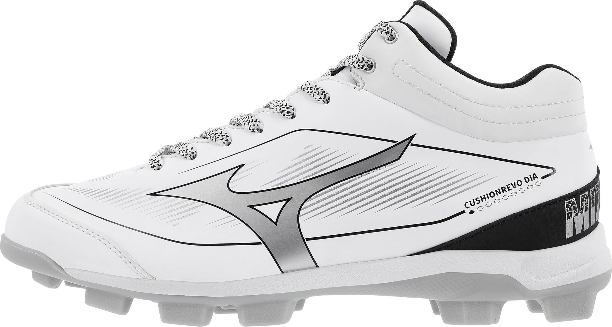 Mizuno Men's Cushionrevo Diamond Mid TPU Baseball Cleats