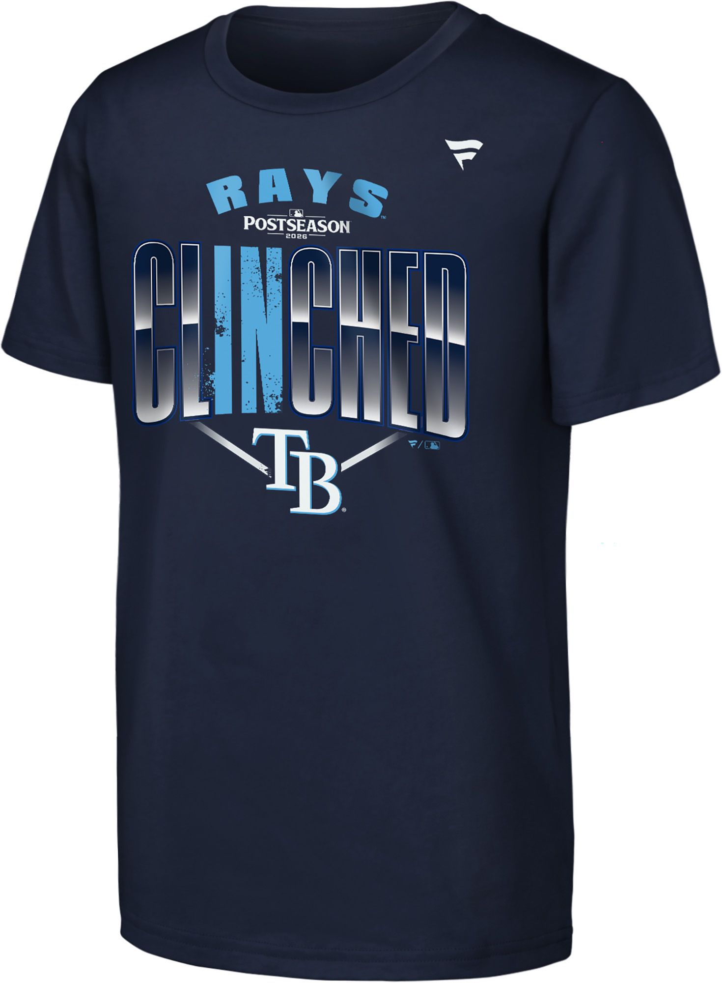 MLB Team Apparel Youth Tampa Bay Rays Postseason Participant 2026 Locker Room T-Shirt