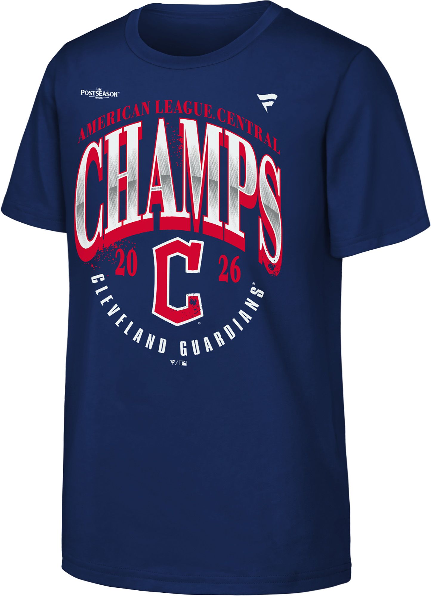 MLB Team Apparel Youth Cleveland Guardians Division Champs 2026 Locker Room T-Shirt