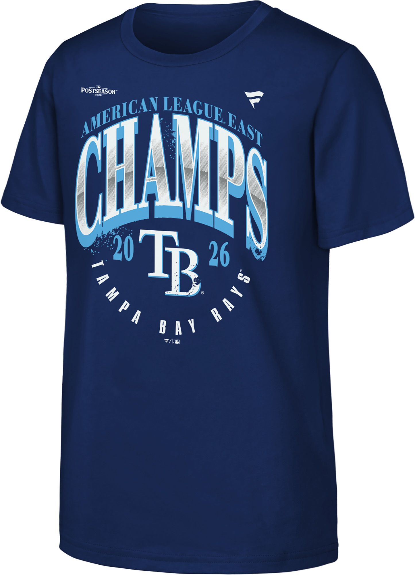 MLB Team Apparel Youth Tampa Bay Rays Division Champs 2026 Locker Room T-Shirt