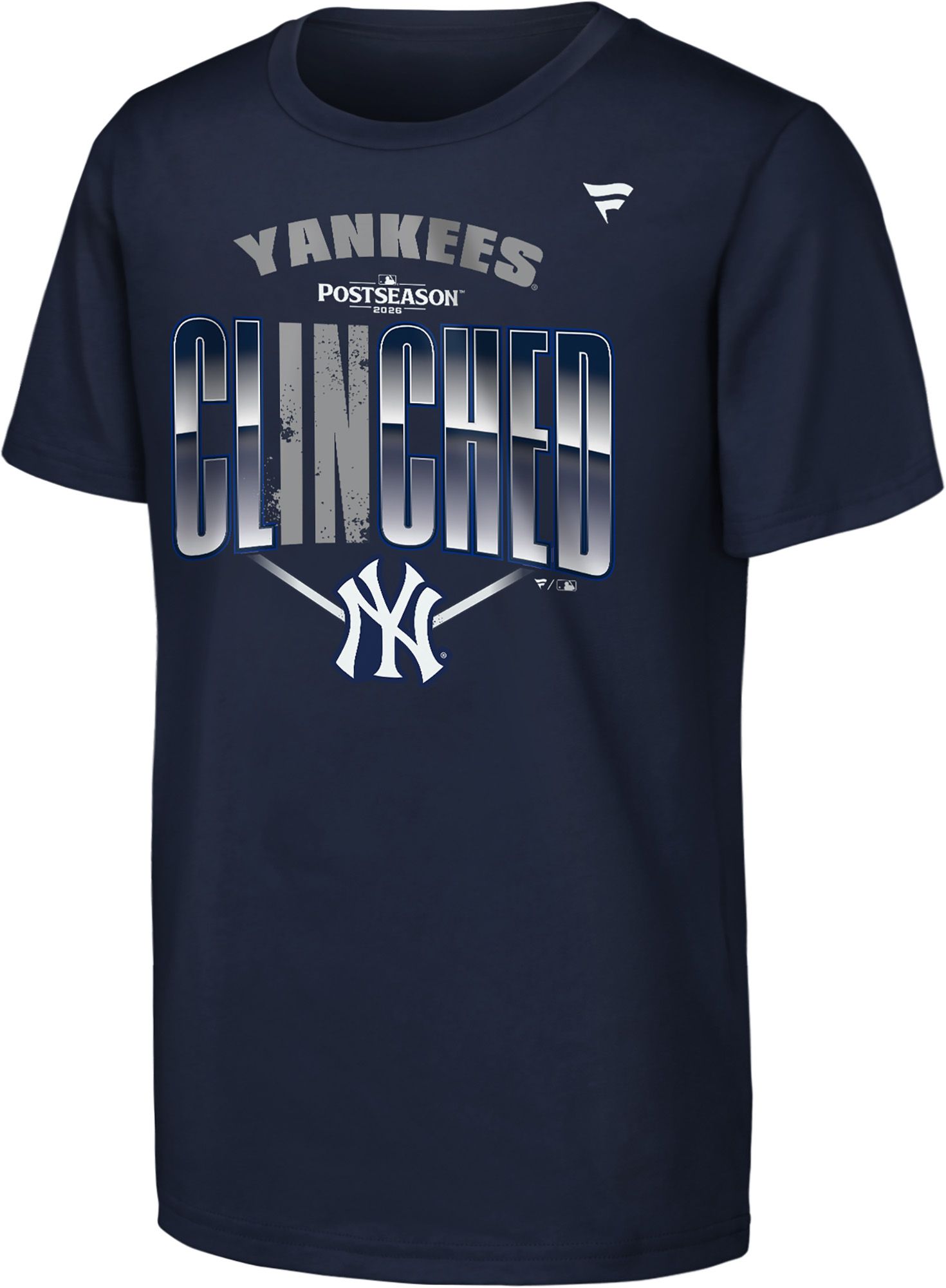 MLB Team Apparel Youth New York Yankees Postseason Participant 2026 Locker Room T-Shirt