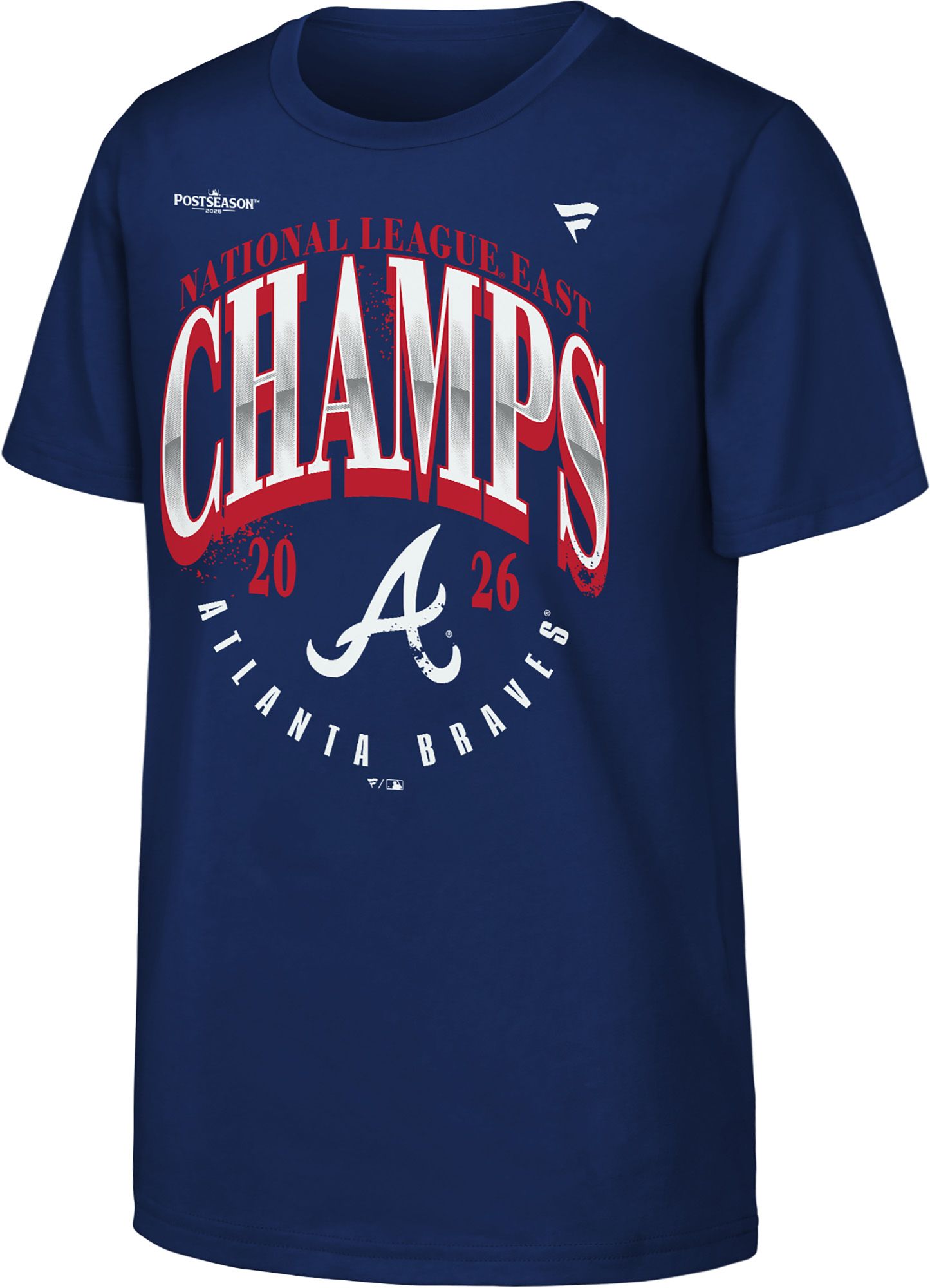 MLB Team Apparel Youth Atlanta Braves Division Champs 2026 Locker Room T-Shirt