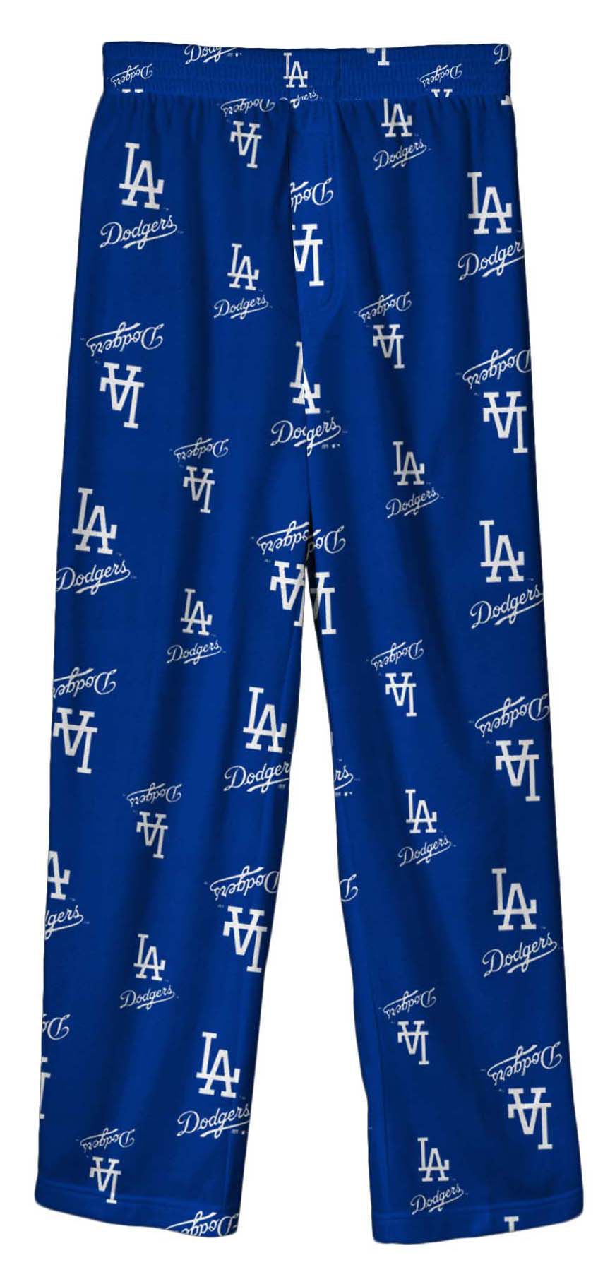 MLB Team Apparel Toddler Los Angeles Dodgers Holiday Sleep Pants