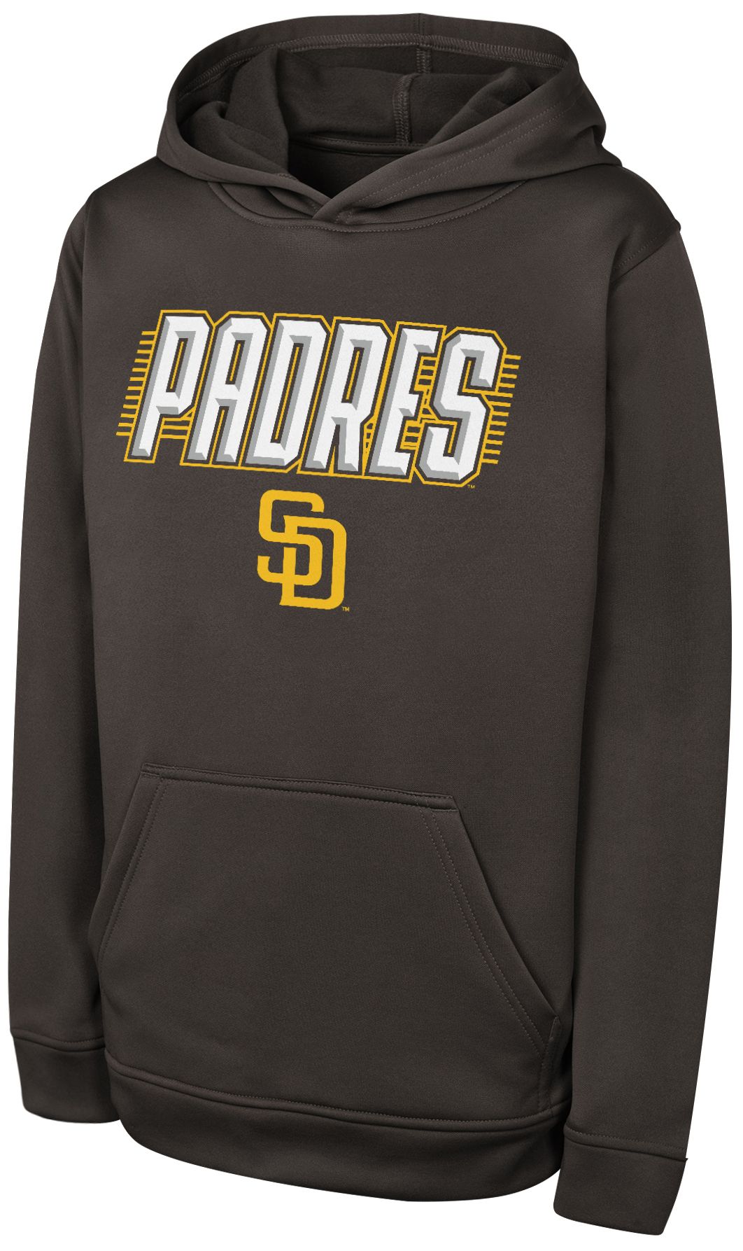 MLB Team Apparel Youth San Diego Padres Sack Party Hoodie