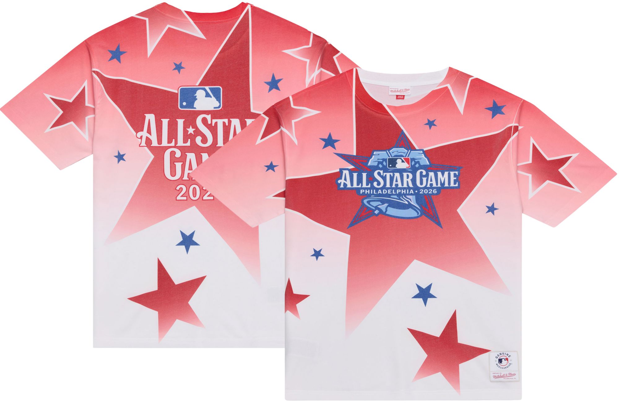 Mitchell &amp; Ness Men's 2026 MLB All-Star Game MLB League Sublimated T-Shirt
