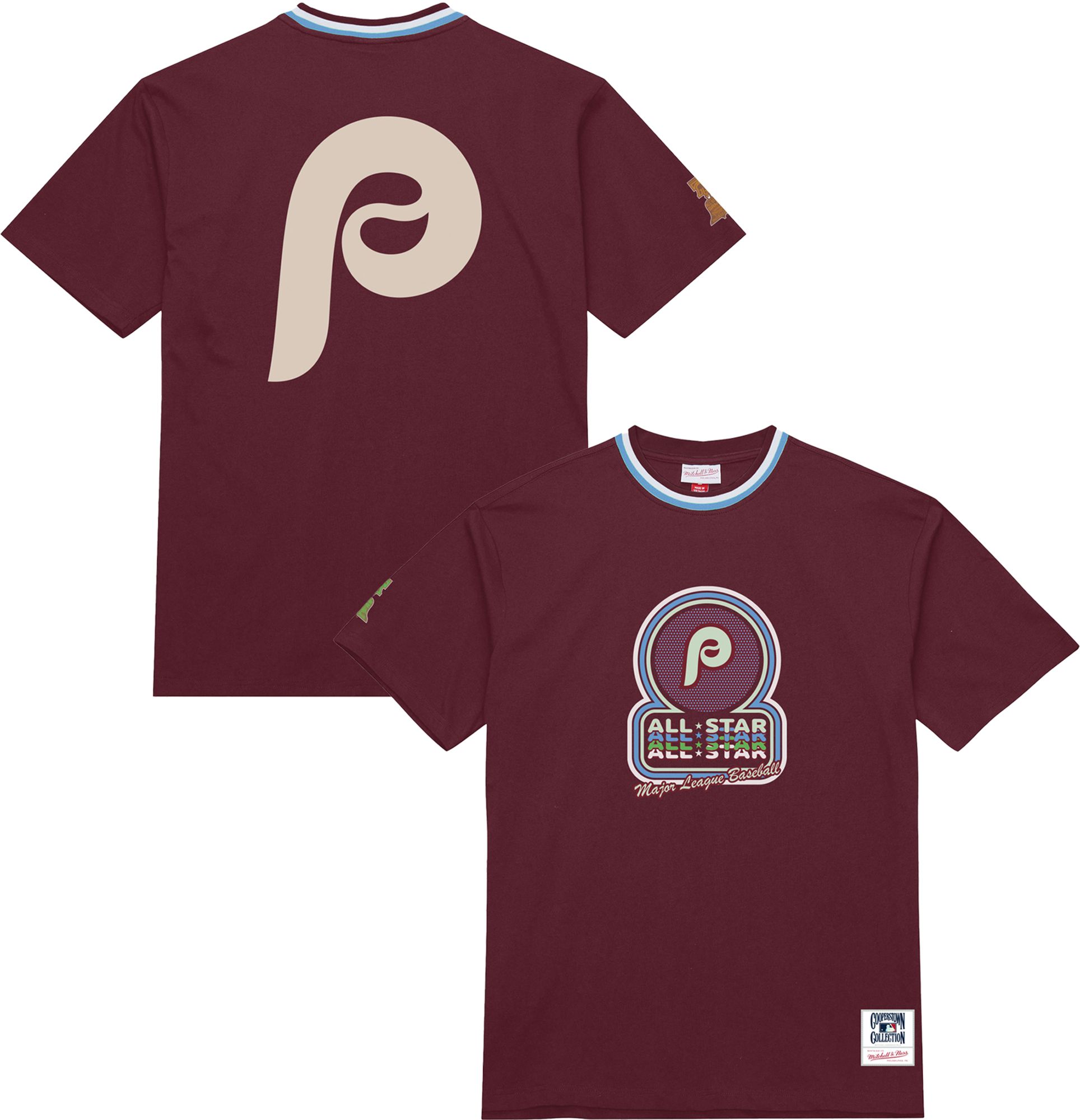 Mitchell & Ness Men's 2026 MLB All-Star Game Philadelphia Phillies Playmaker 1976 T-Shirt