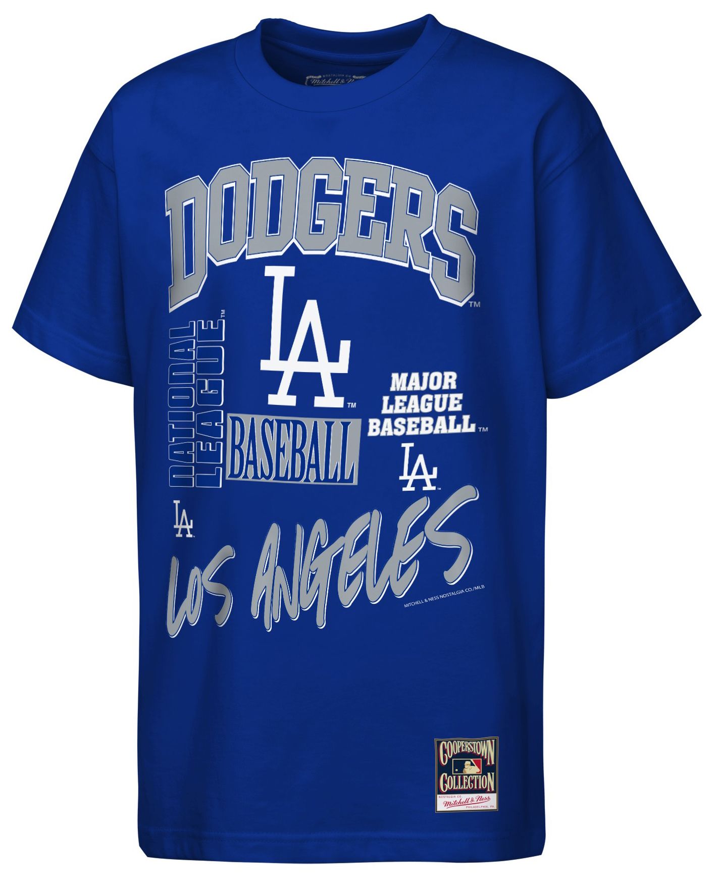 Mitchell & Ness Youth Los Angeles Dodgers Royal Bring It On T-Shirt