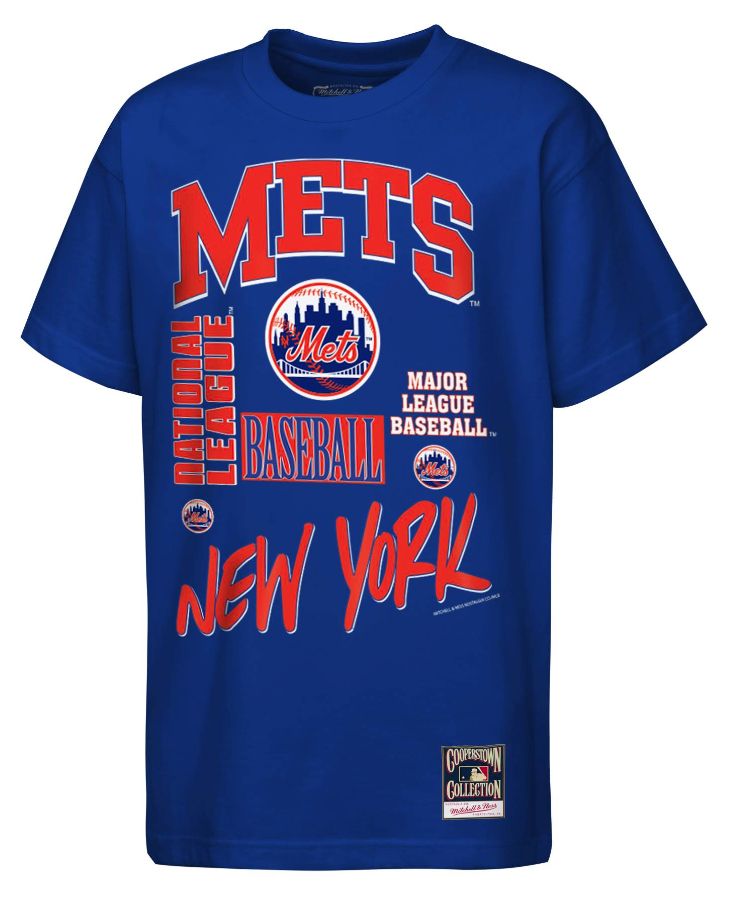 Mitchell & Ness Youth New York Mets Royal Bring It On T-Shirt