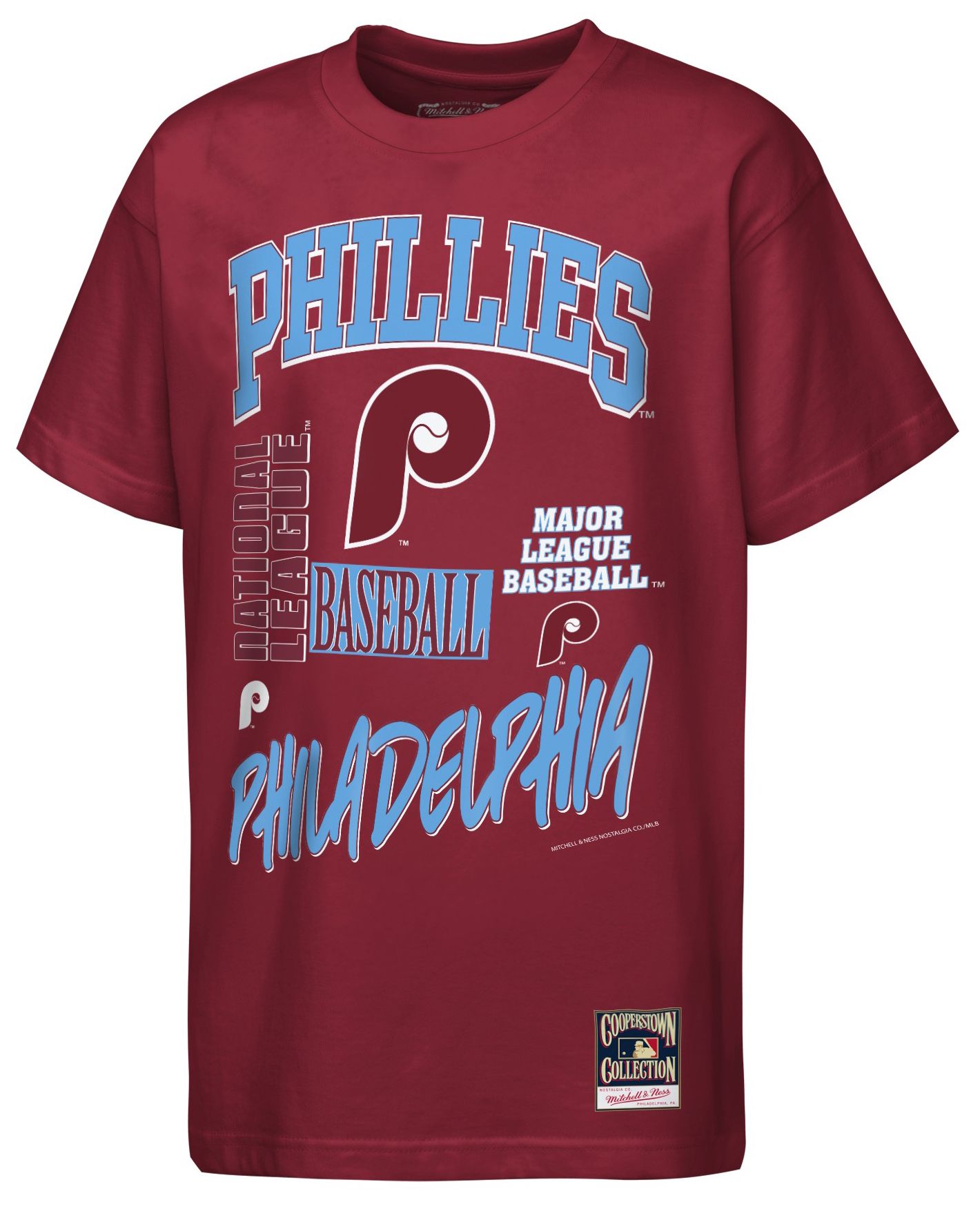 Mitchell & Ness Youth Philadelphia Phillies Red Bring It On T-Shirt