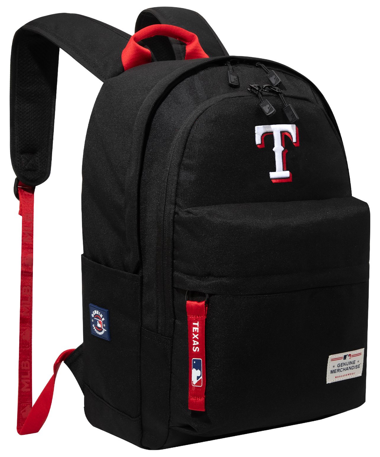 Montana West Texas Rangers Black Backpack