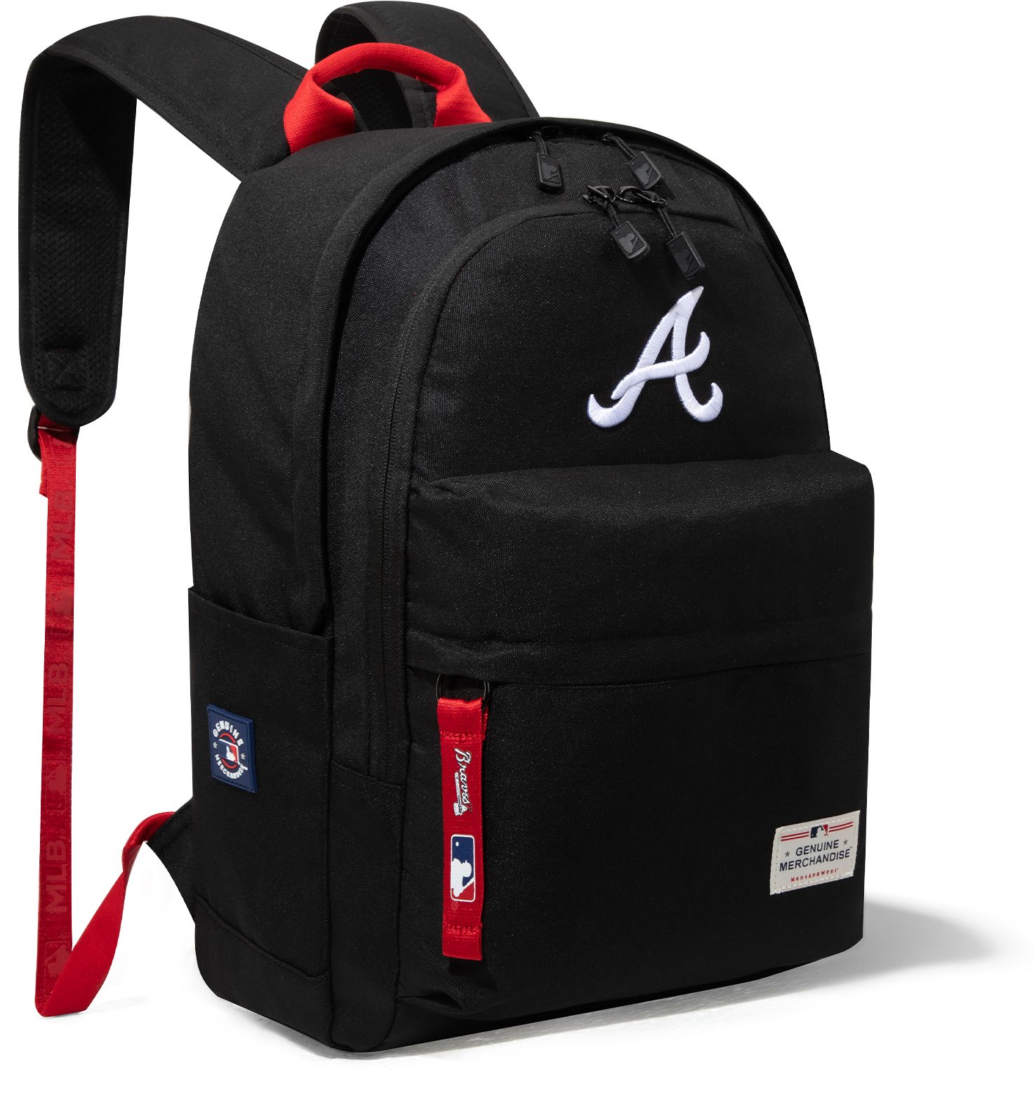 Montana West Atlanta Braves Black Backpack