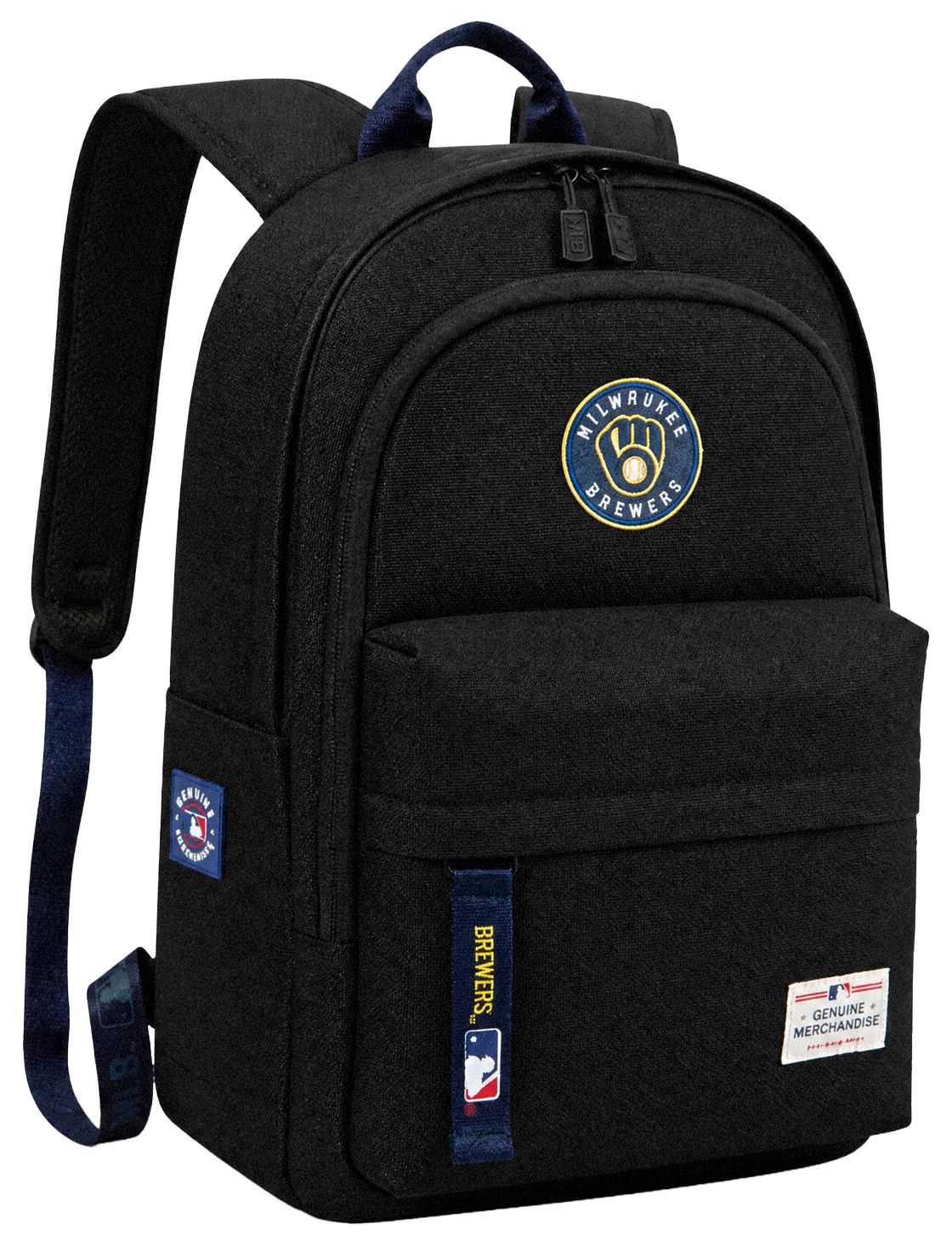 Montana West Milwaukee Brewers Black Backpack