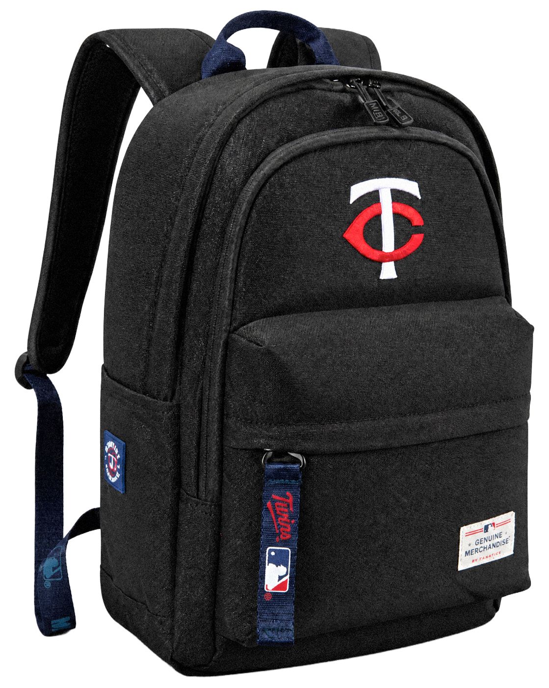 Montana West Minnesota Twins Black Backpack