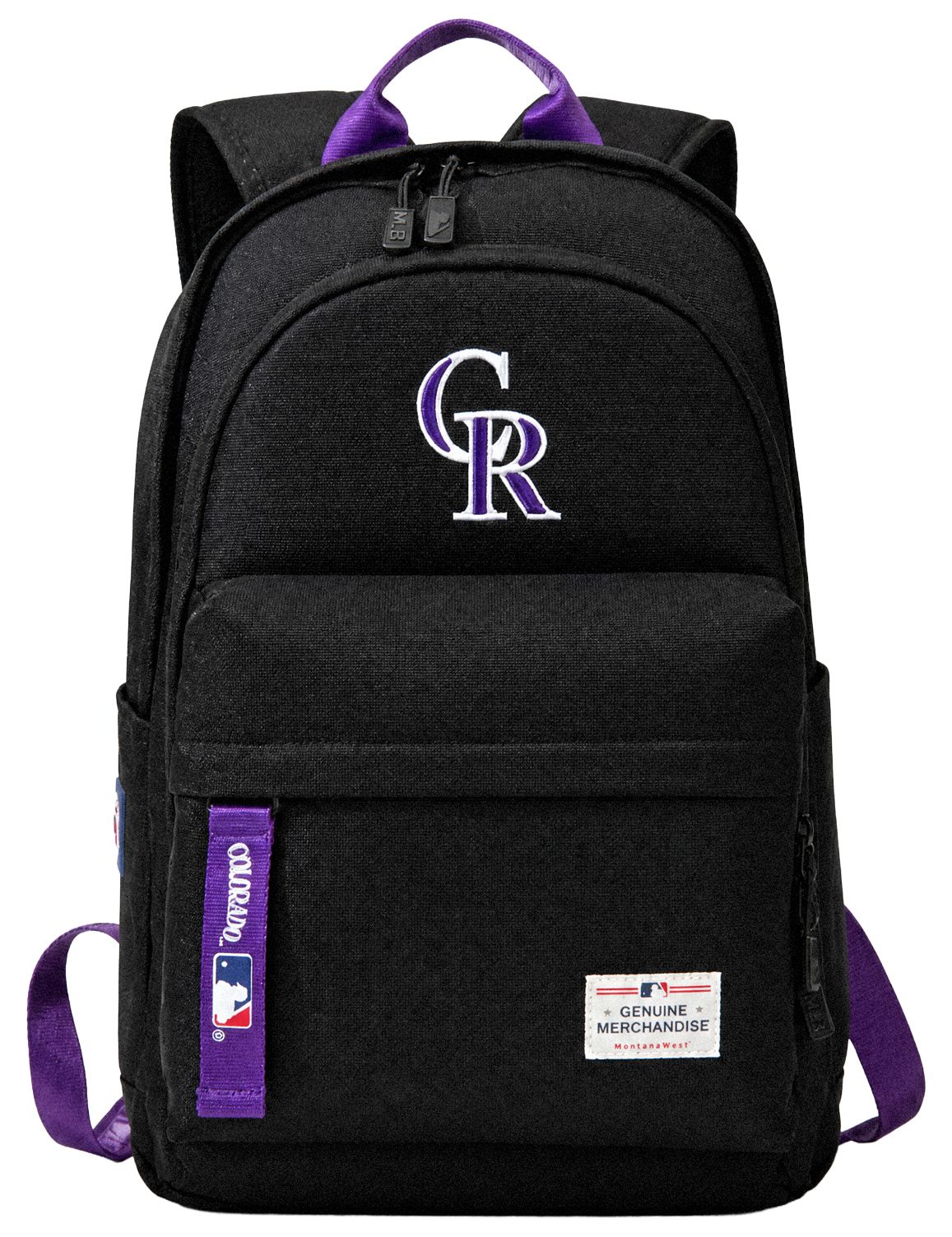 Montana West Colorado Rockies Black Backpack