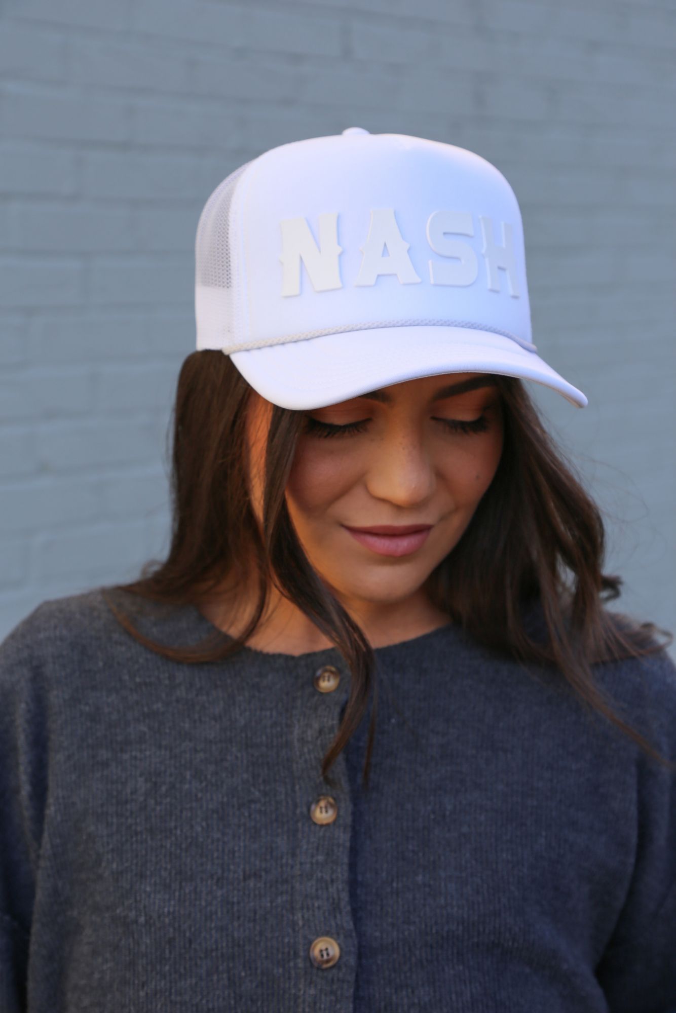 Nash Adult Nashville Western Weld Adjustable Trucker Hat