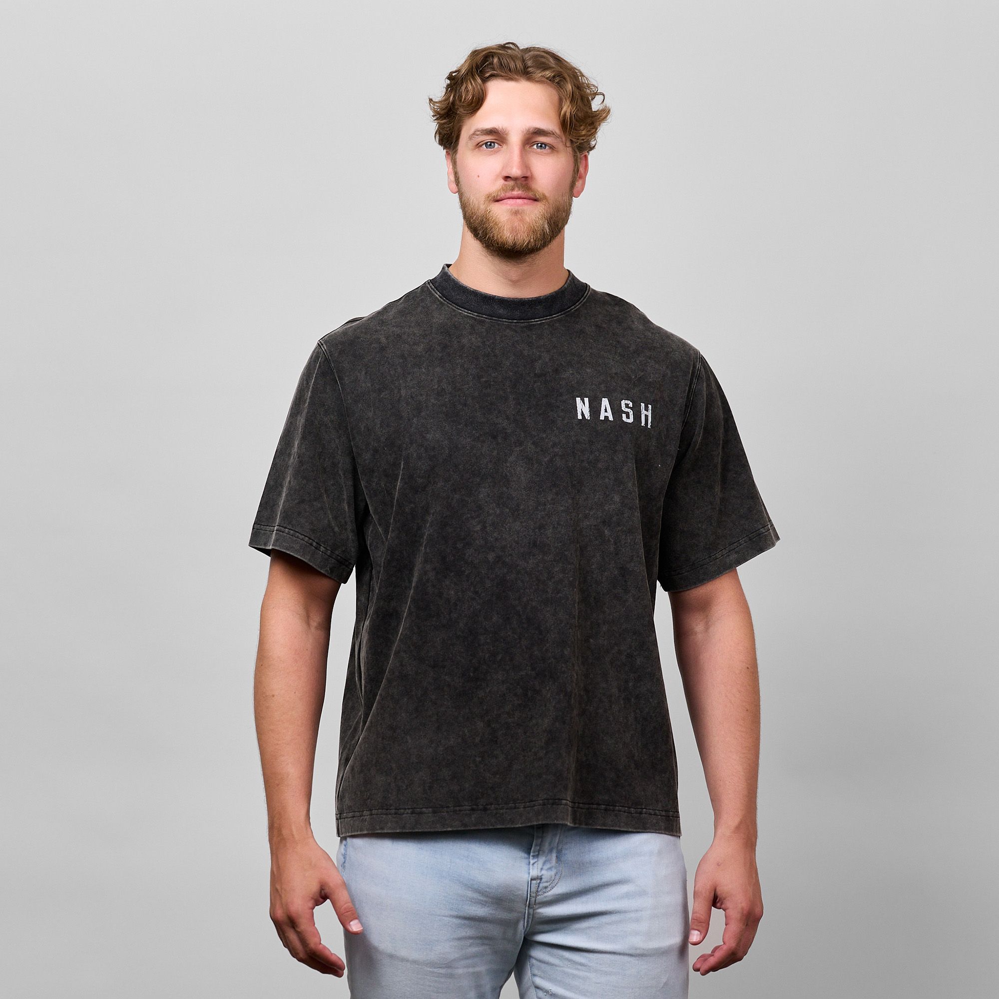 Nash Adult Nashville Black Rodeo Cameo Oversized T-Shirt
