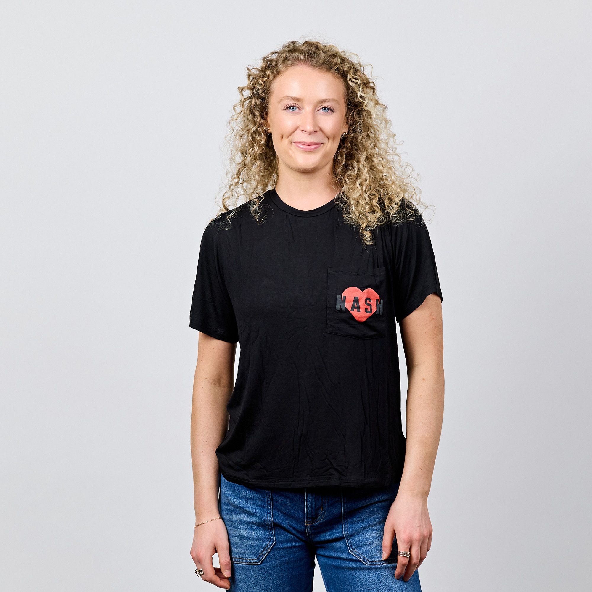 Nash Women's Nashville Heart Pocket T-Shirt