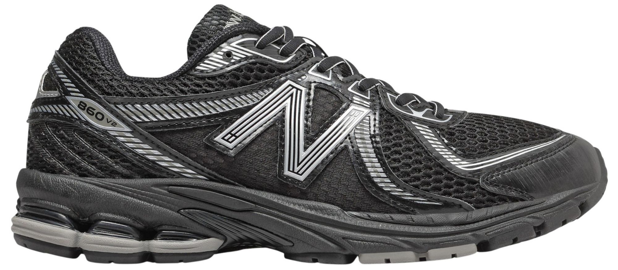 Black/Metallic Silver